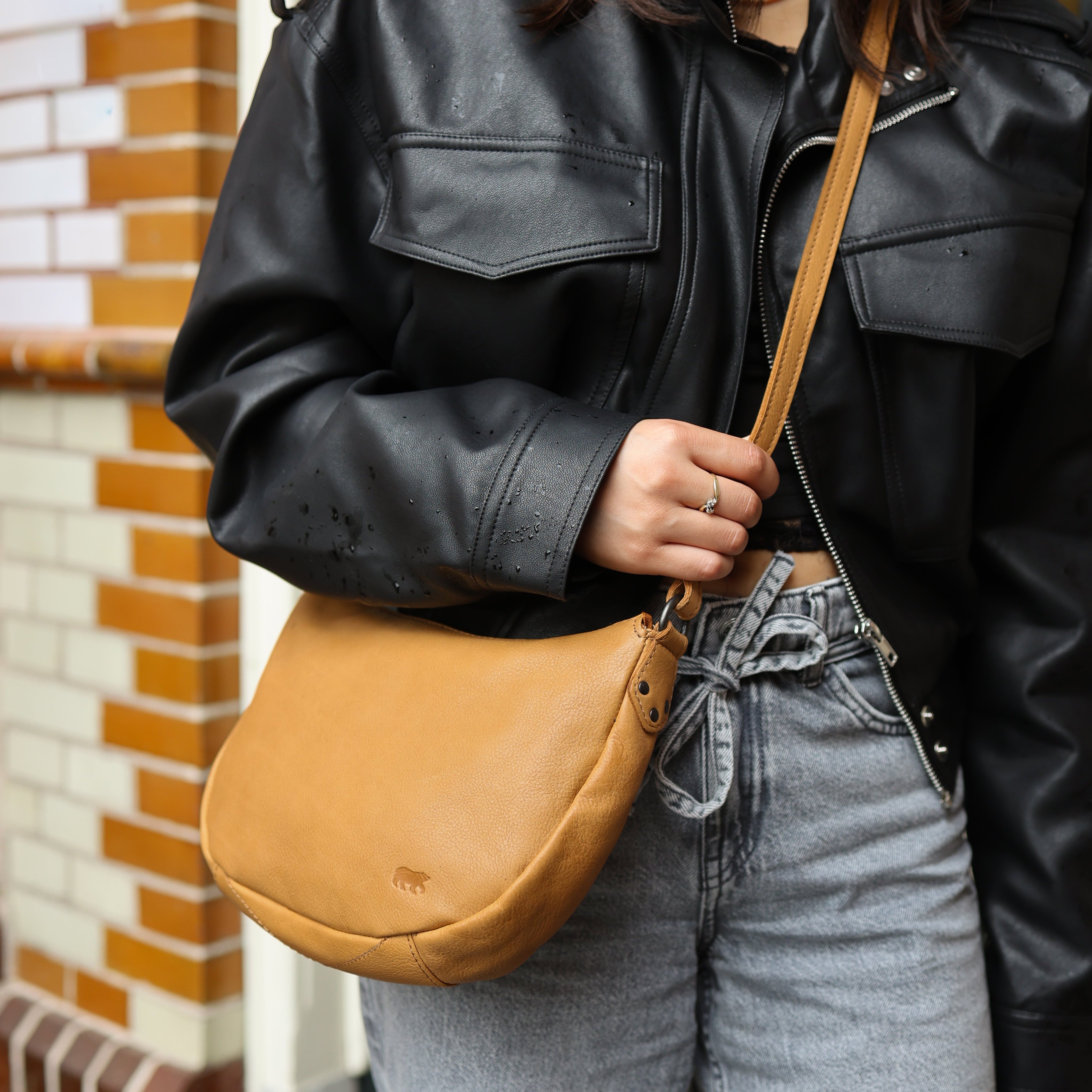 Gürteltasche 'Dyan' gelb