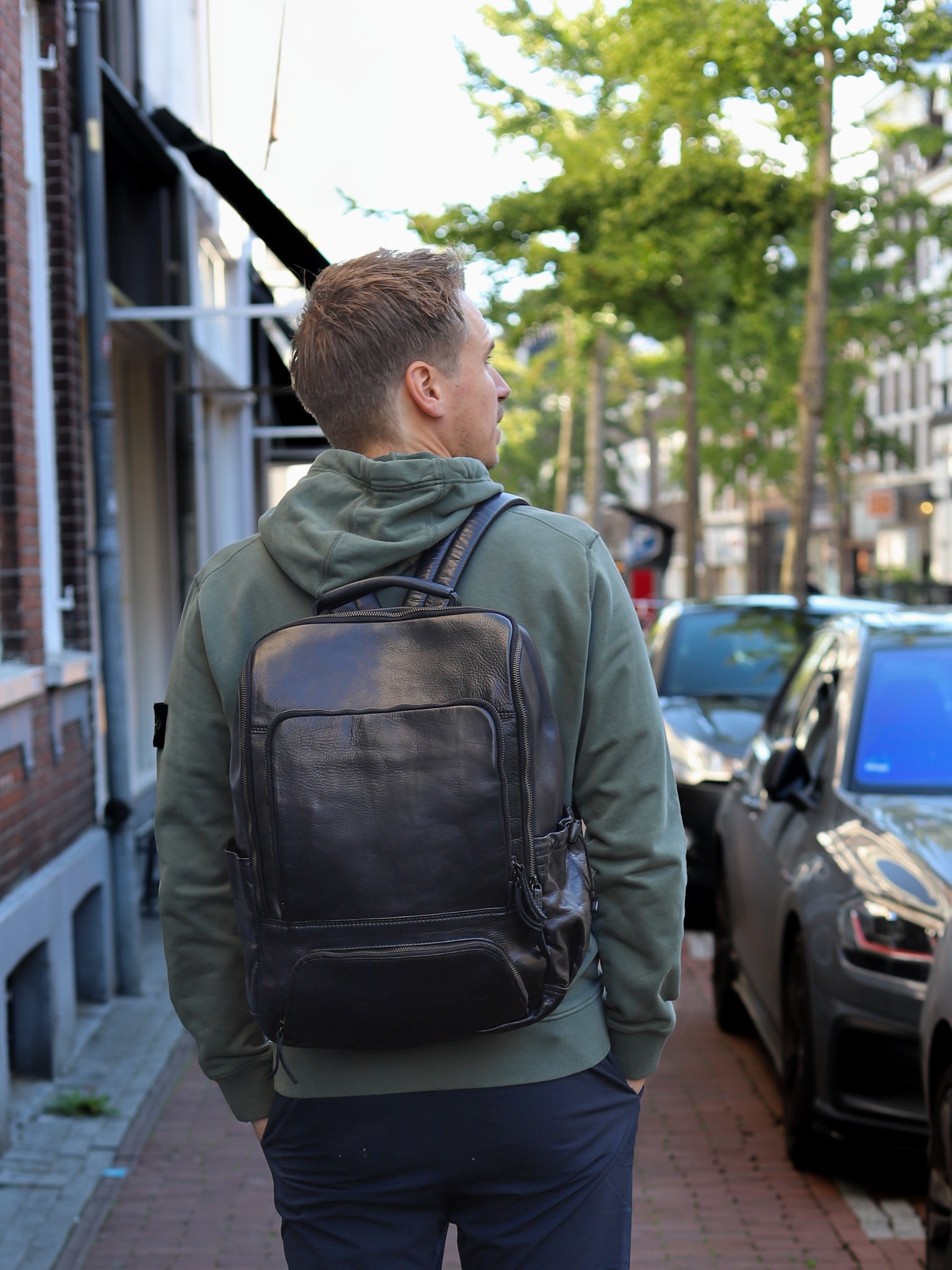 Laptoprucksack 'Aart' Cognac