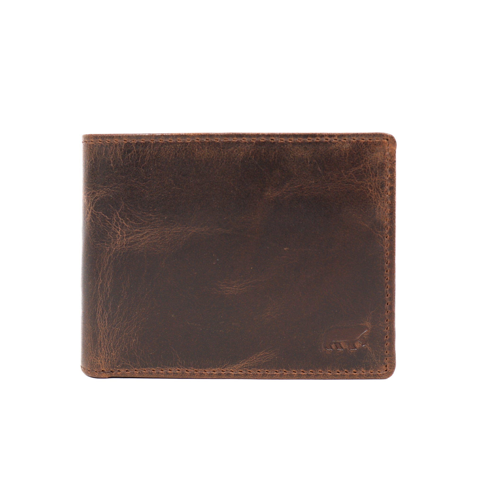 Billfold 'Joost' vintage bruin