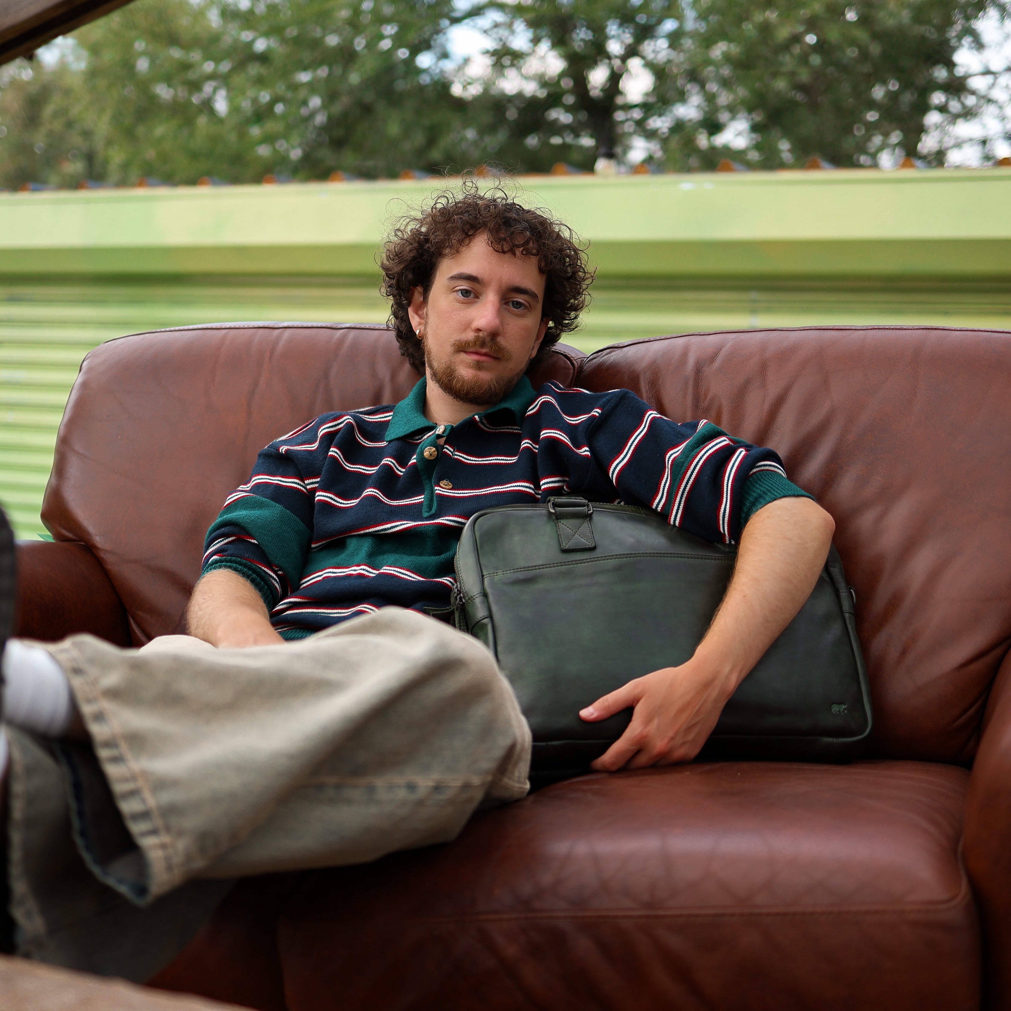 Laptop tasche 'Leandro' rot