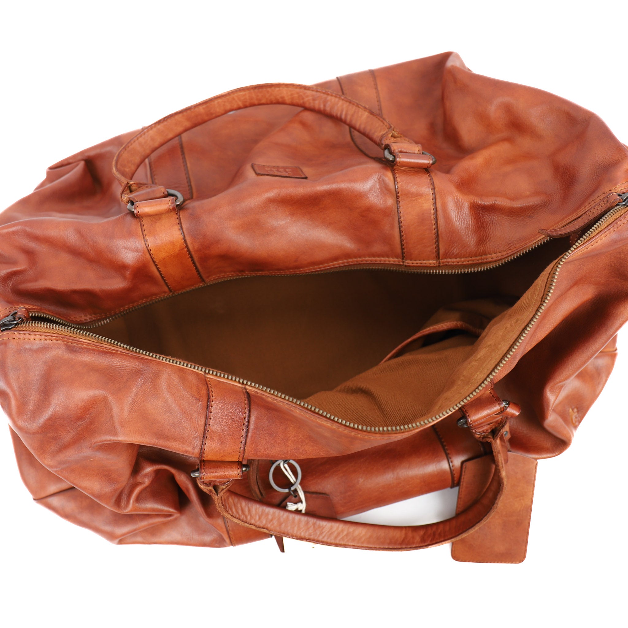 Wochenendtasche 'Ruben' Cognac - CL 35327