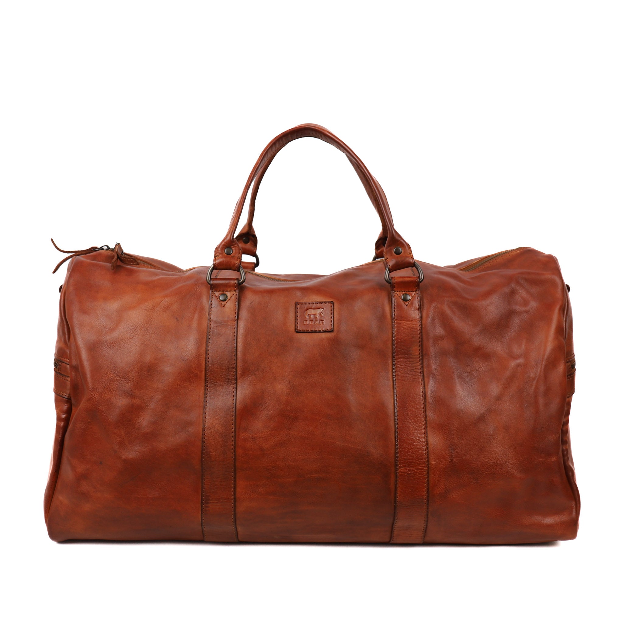 Wochenendtasche 'Ruben' Cognac - CL 35327