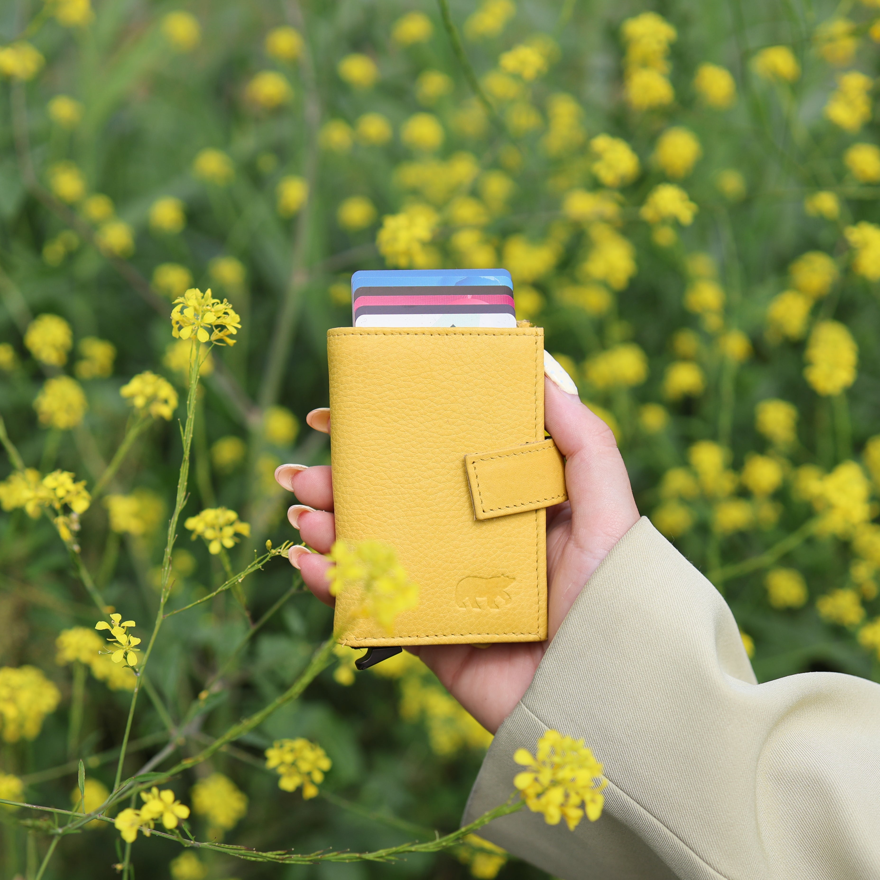 RFID Kartenhalter 'Elsie' Butter Yellow