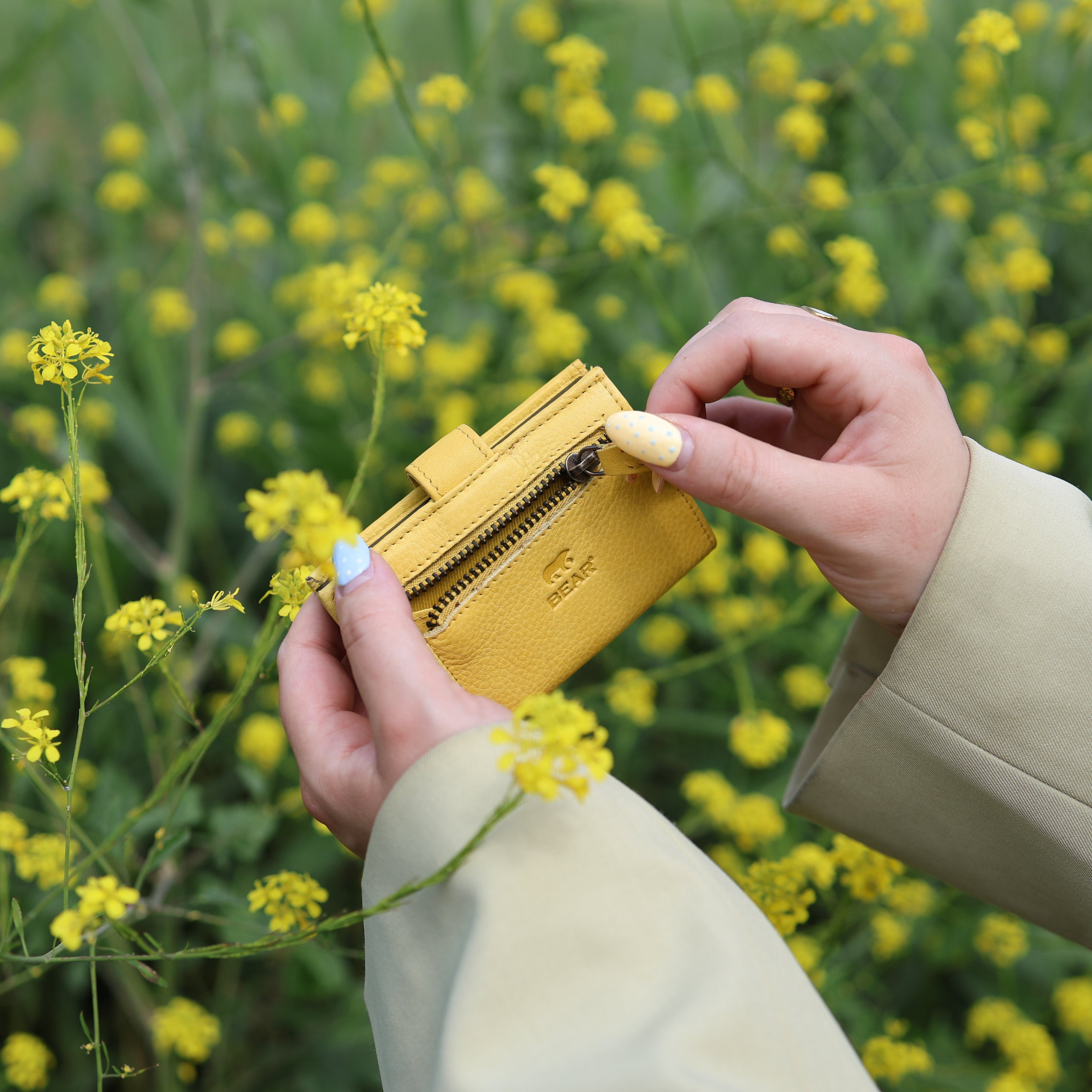 RFID Kartenhalter 'Elsie' Butter Yellow