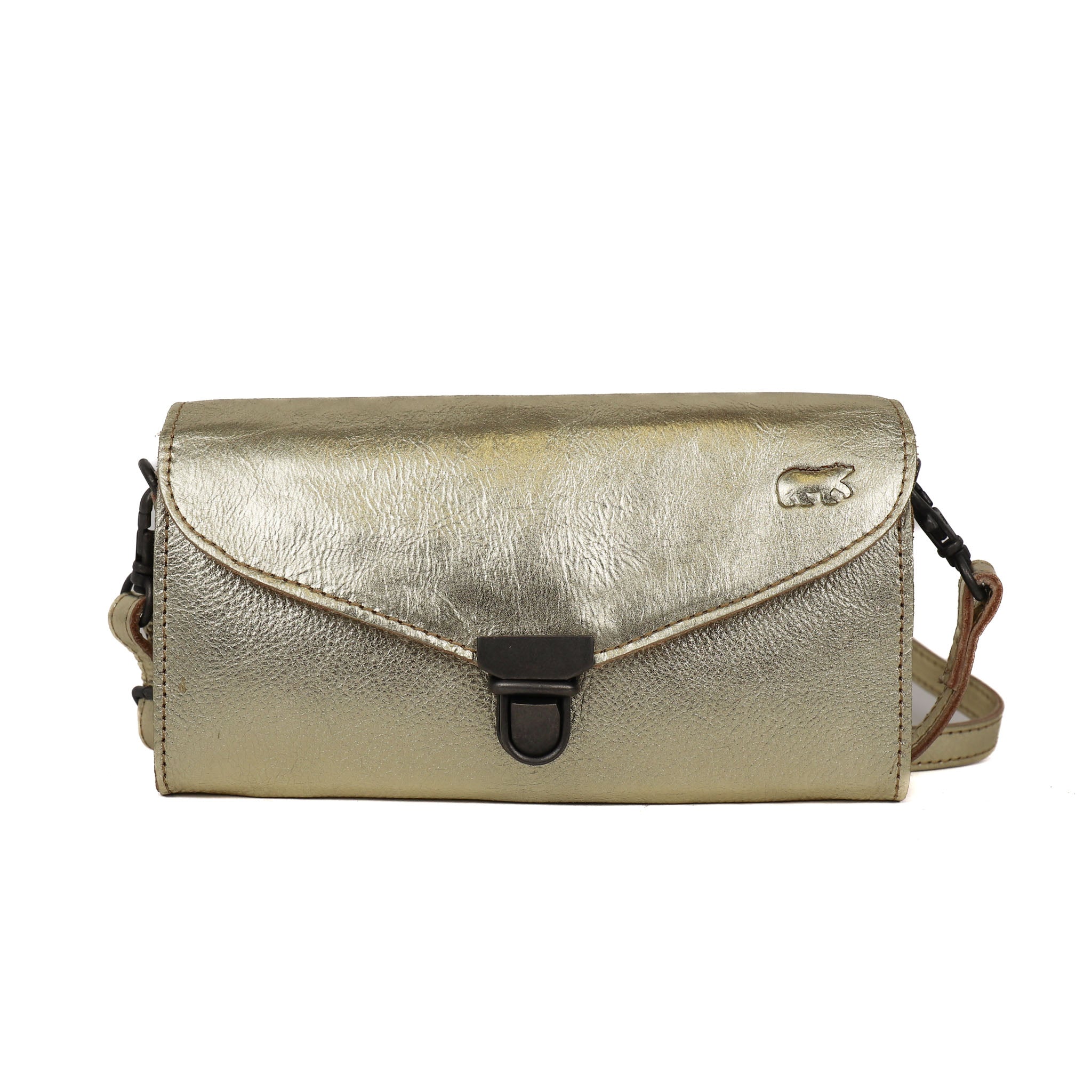 Clutch/Umschlagtasche 'Pascalle' Champagner