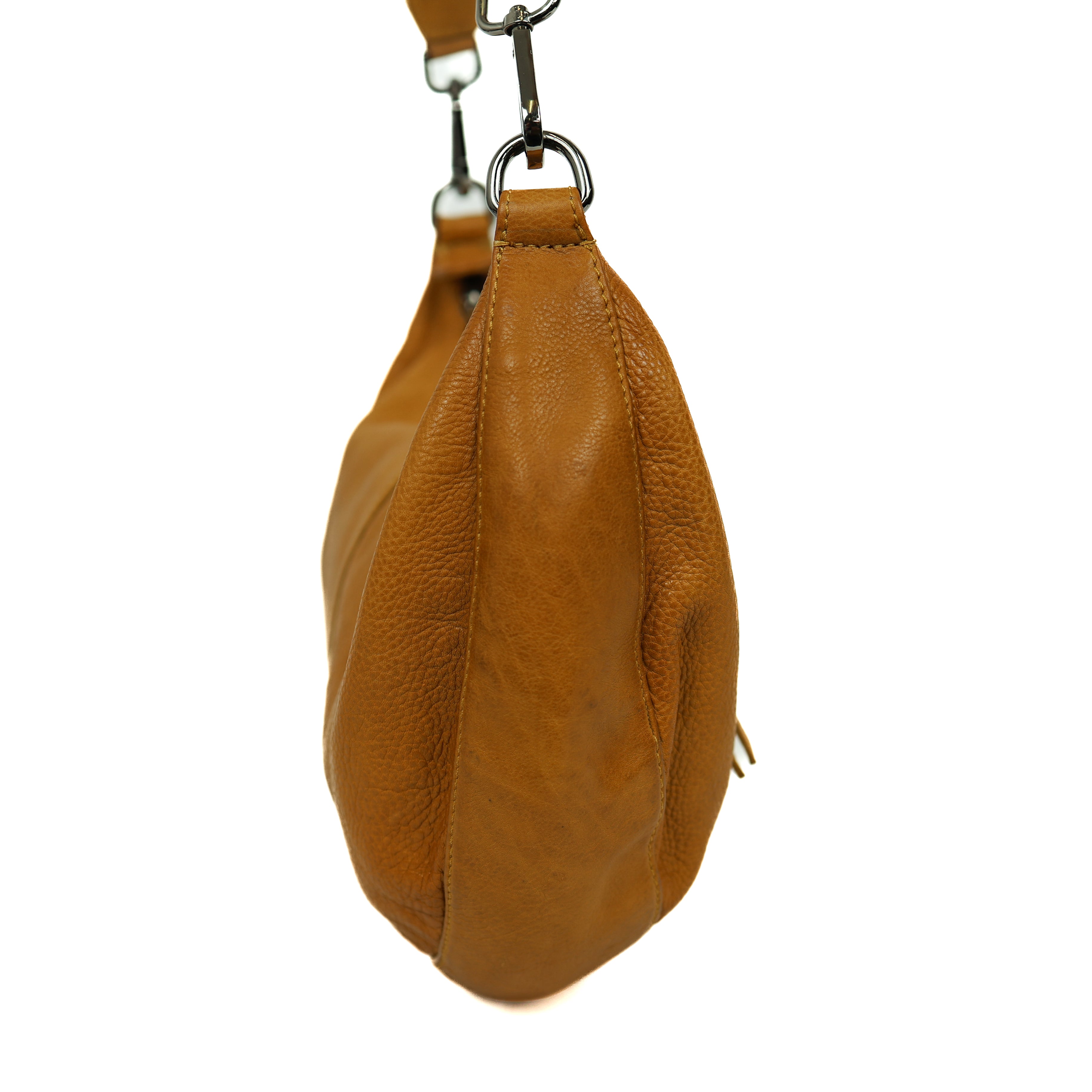 Mittelgroße Beuteltasche 'Ilse' Gelb