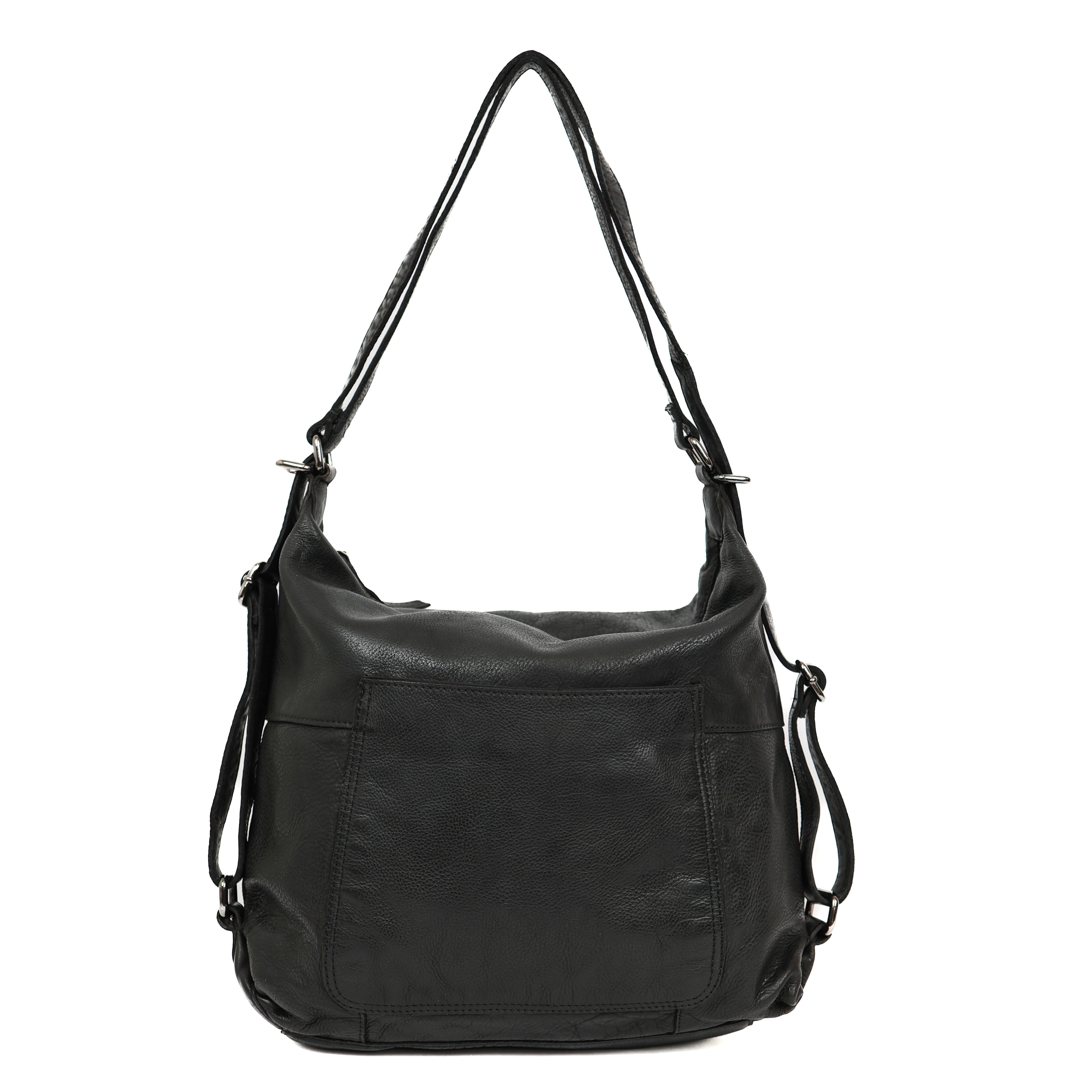 Rucksack/Handtasche 'Veerle' Schwarz