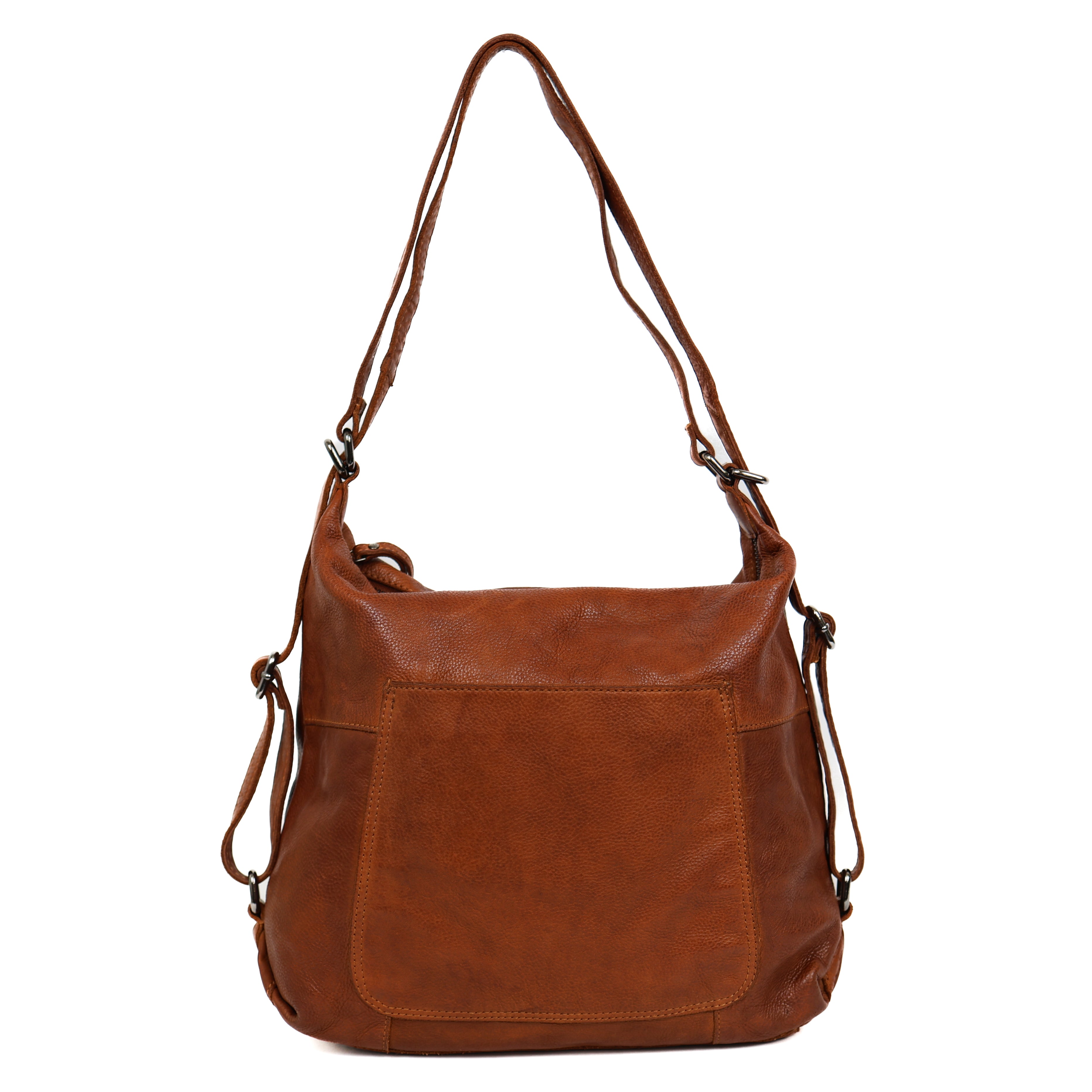 Rucksack/Handtasche 'Veerle' Cognac
