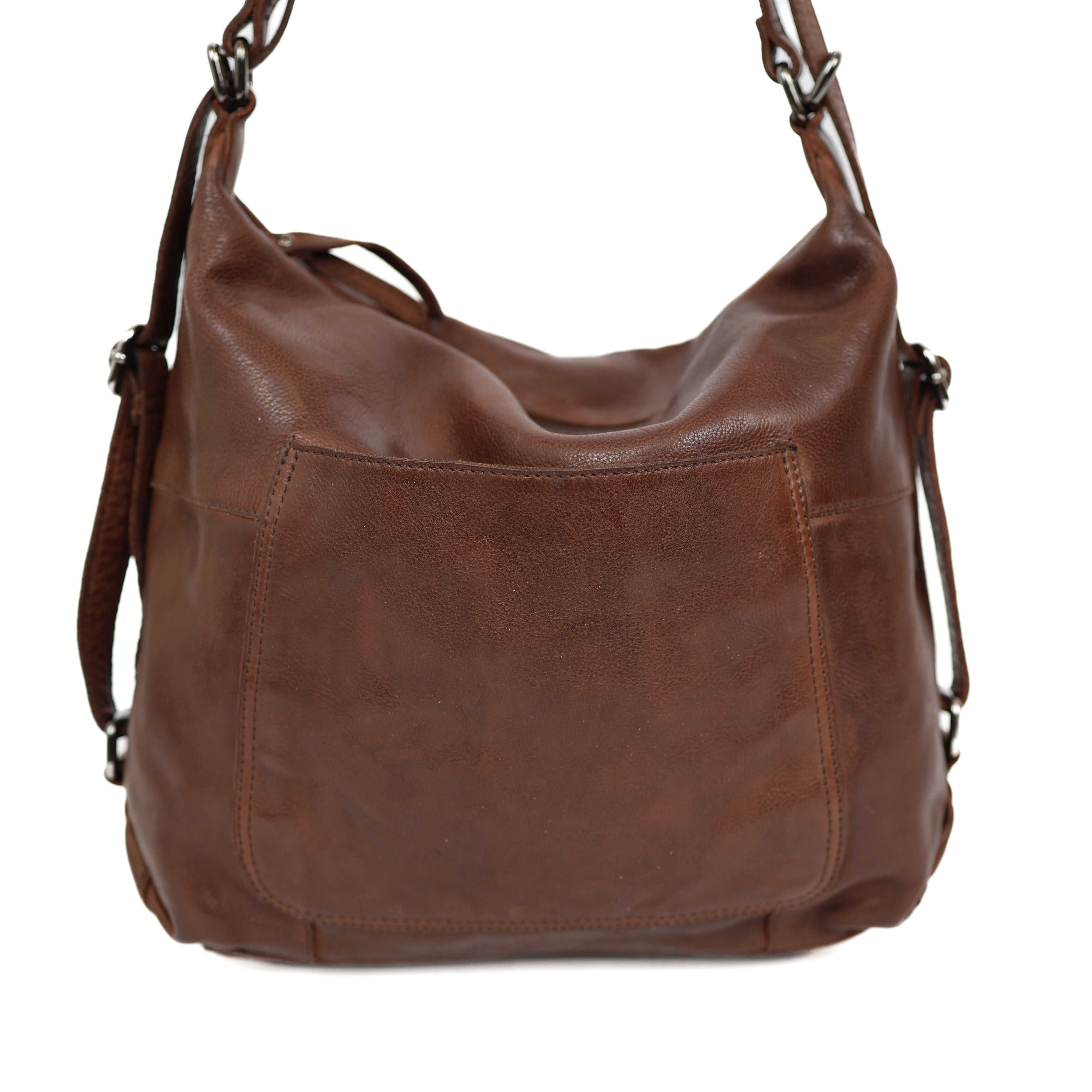Rucksack/Handtasche 'Veerle' Dunkelbraun