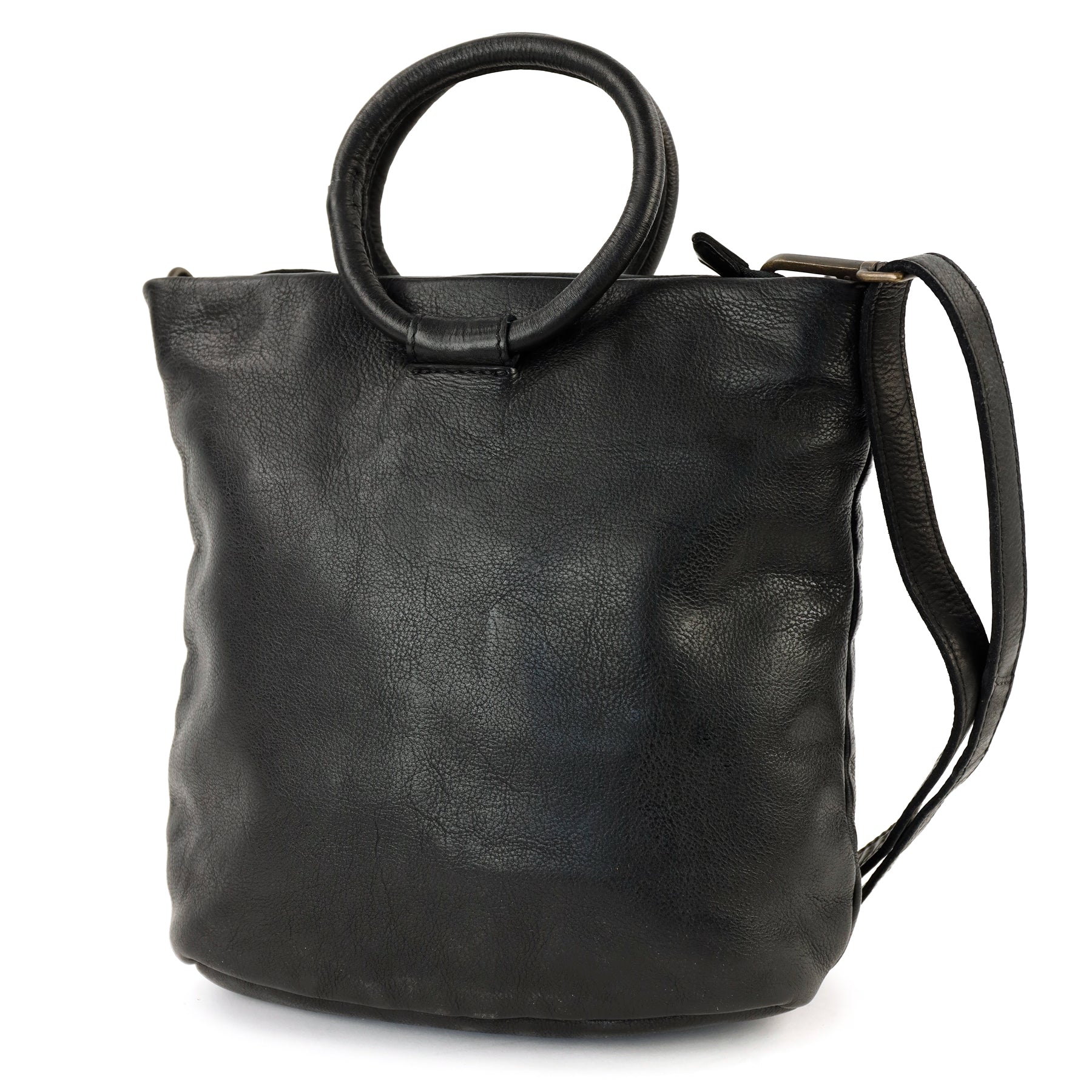 Hand-/Schultertasche 'Ank' schwarz