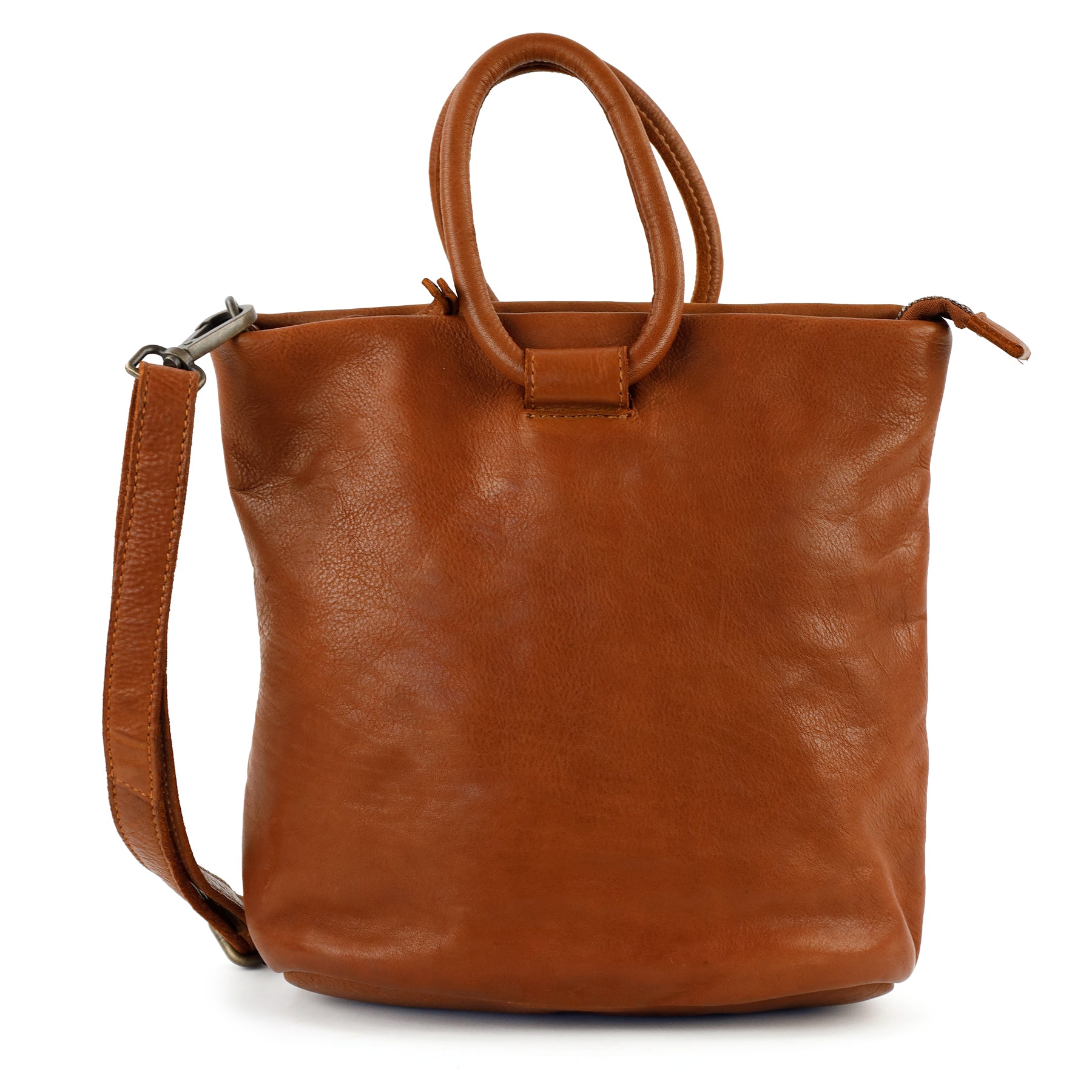 Hand-/Schultertasche 'Ank' Cognac