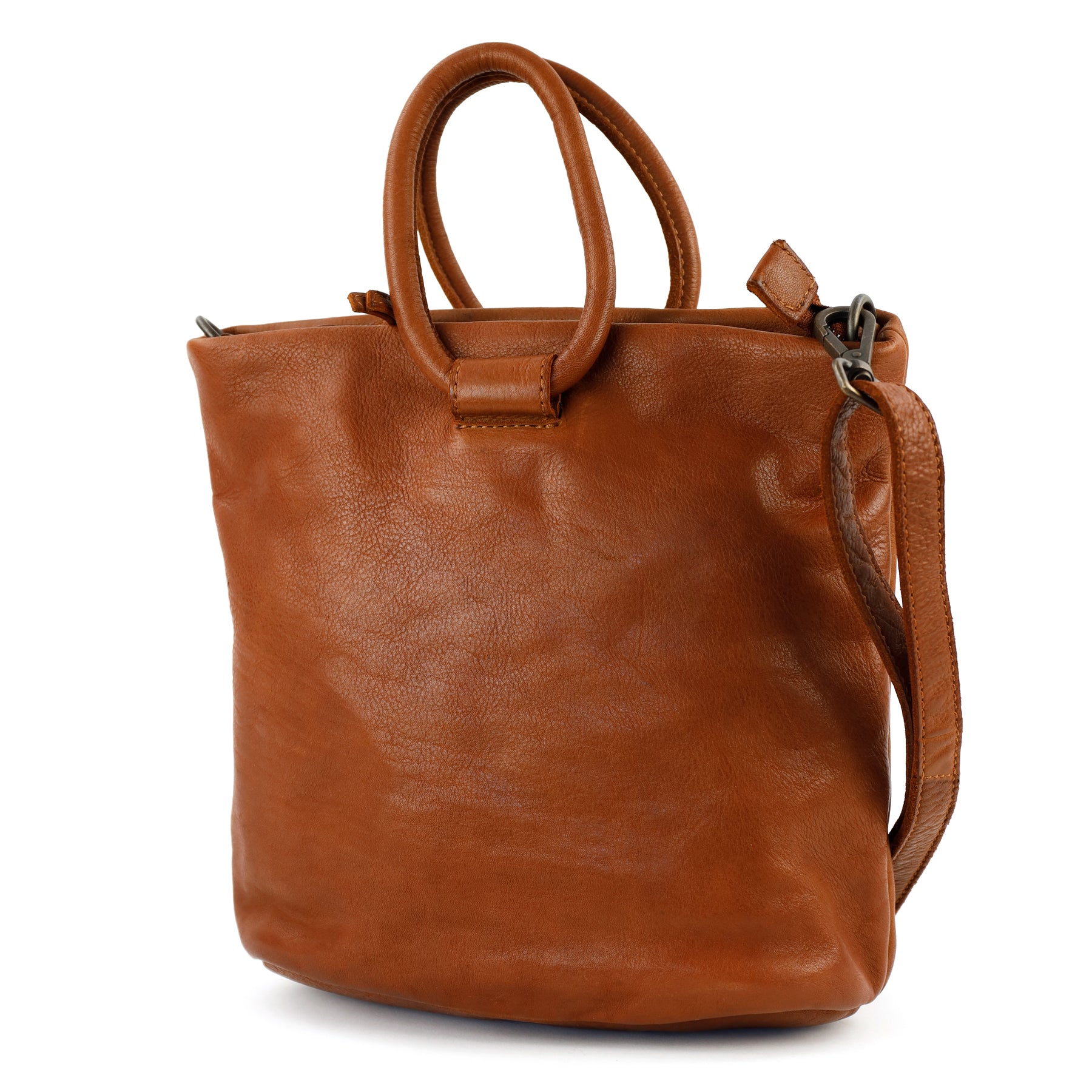 Hand-/Schultertasche 'Ank' Cognac