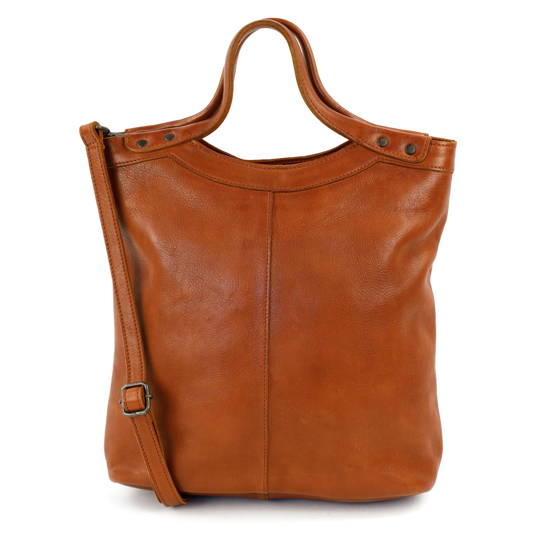 Hand-/schoudertasje 'Andrea' cognac