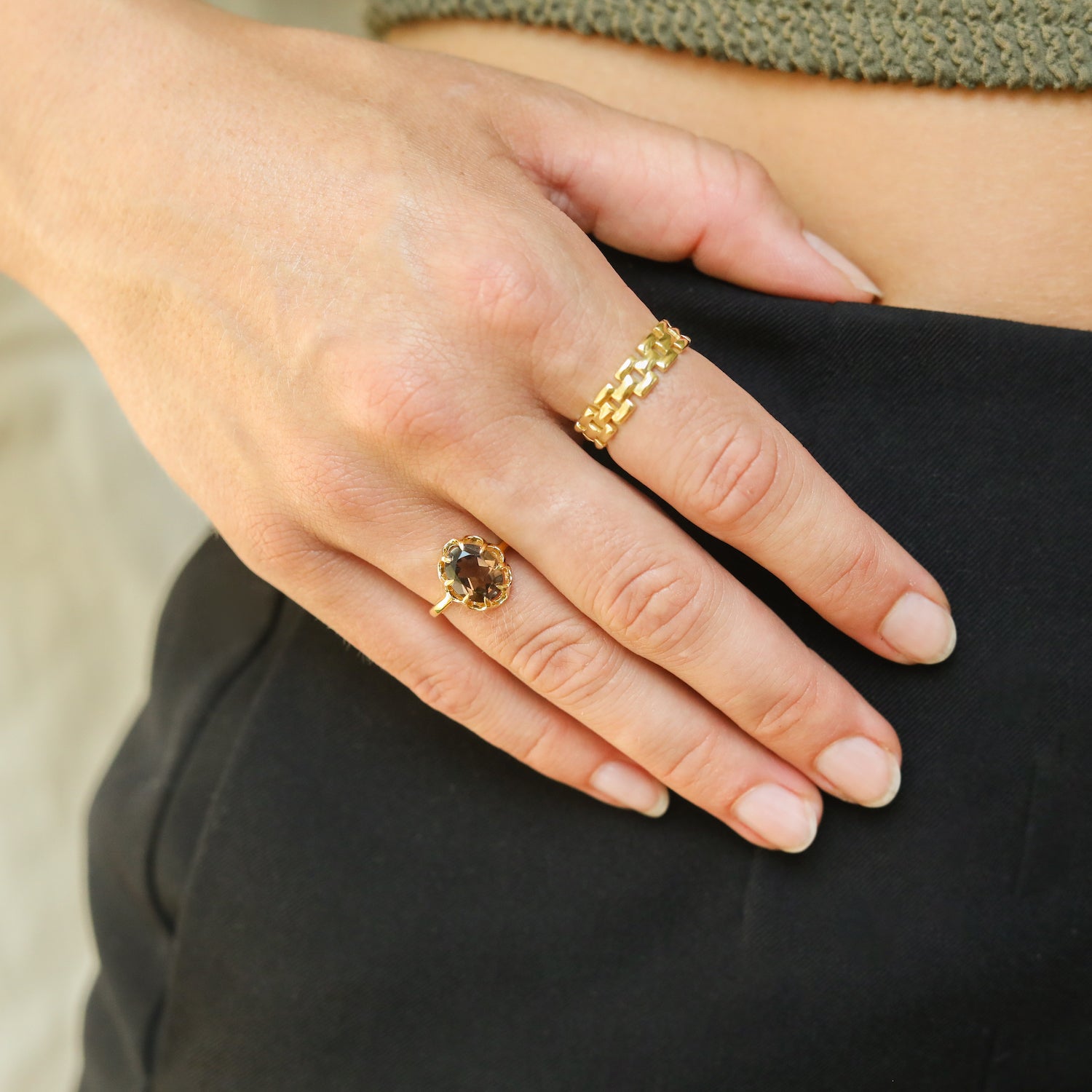 Maddy Smoky Ring