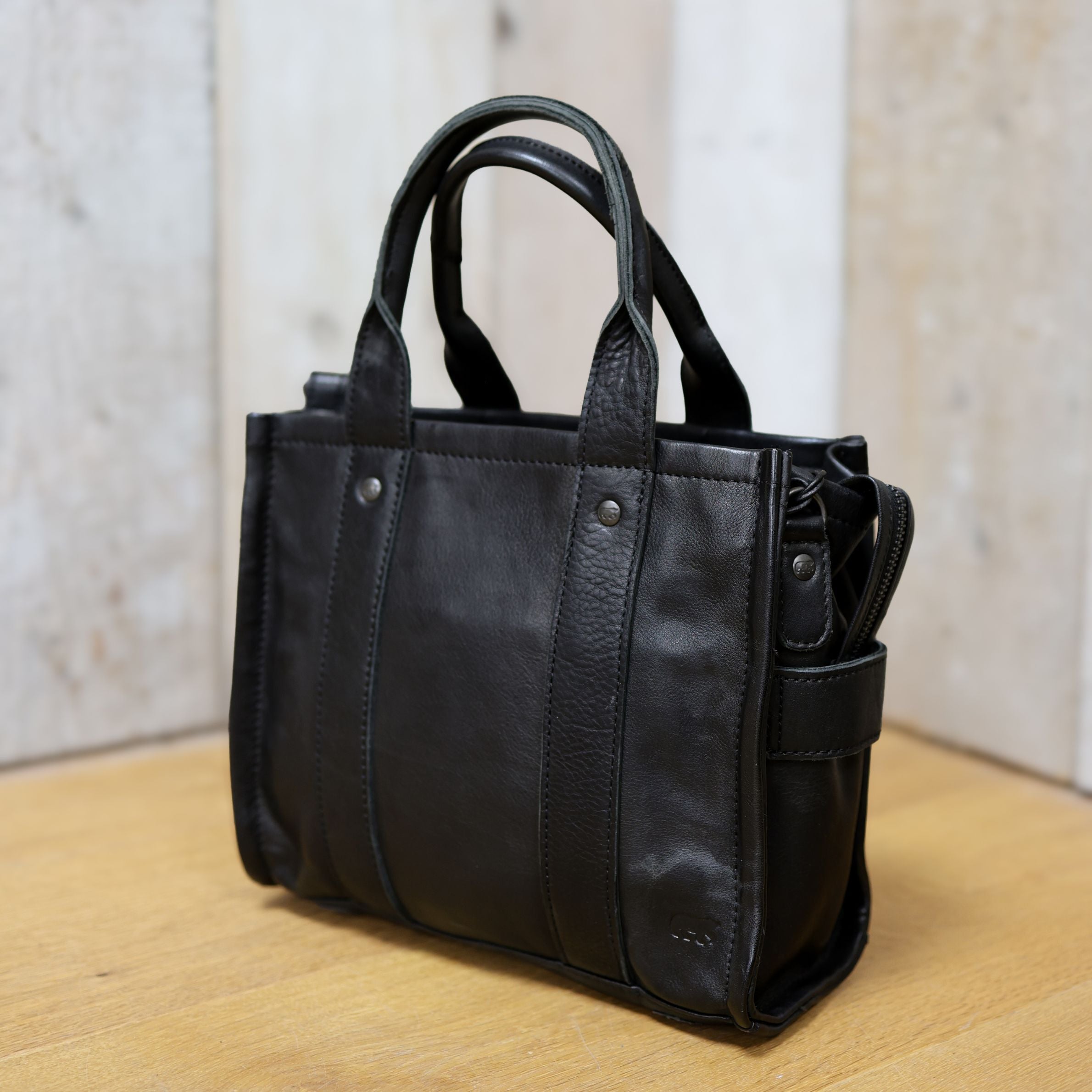 Mini Tote Bag 'Pepe' S Schwarz