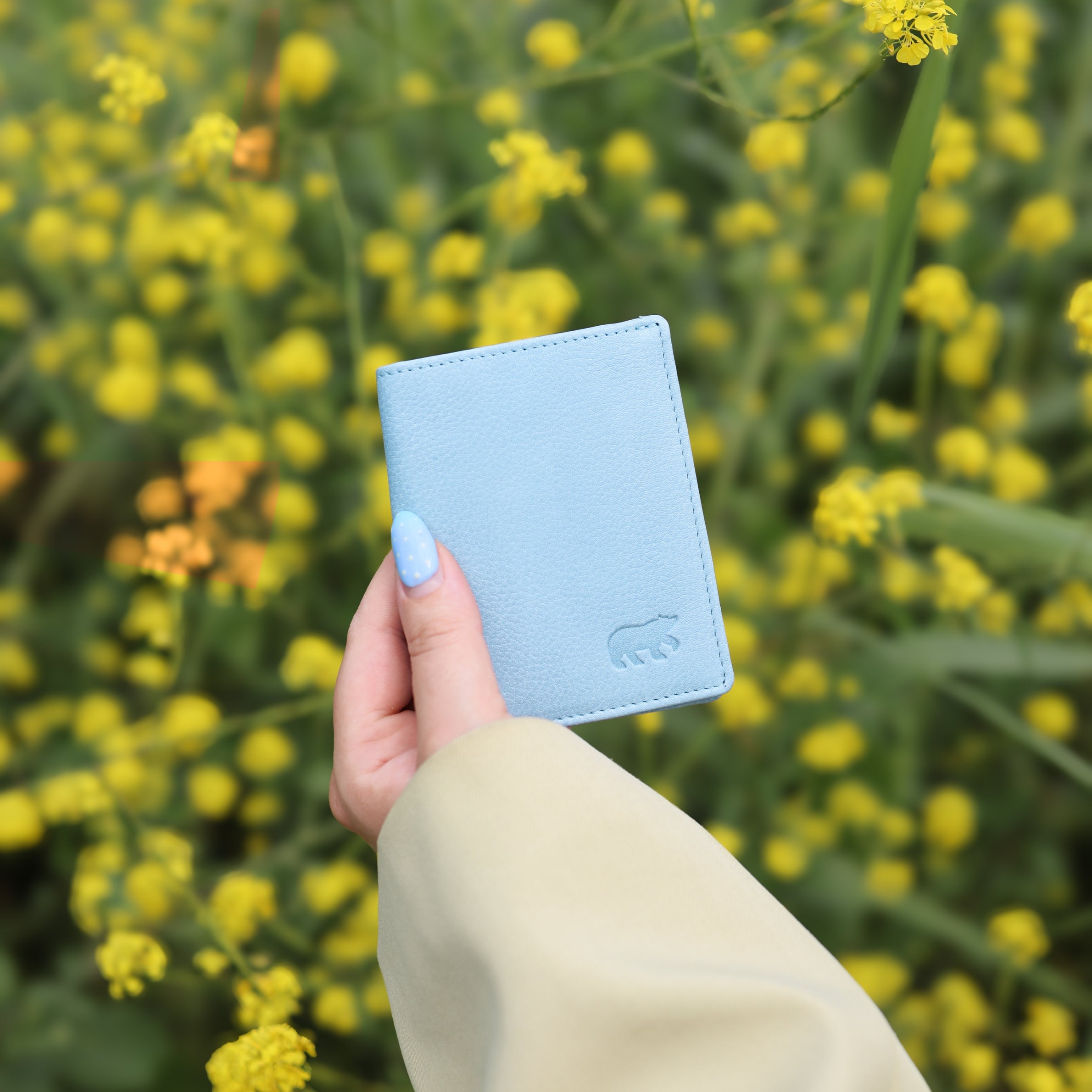 RFID Kartenhalter mit Geldscheinfach 'Cas' Sky