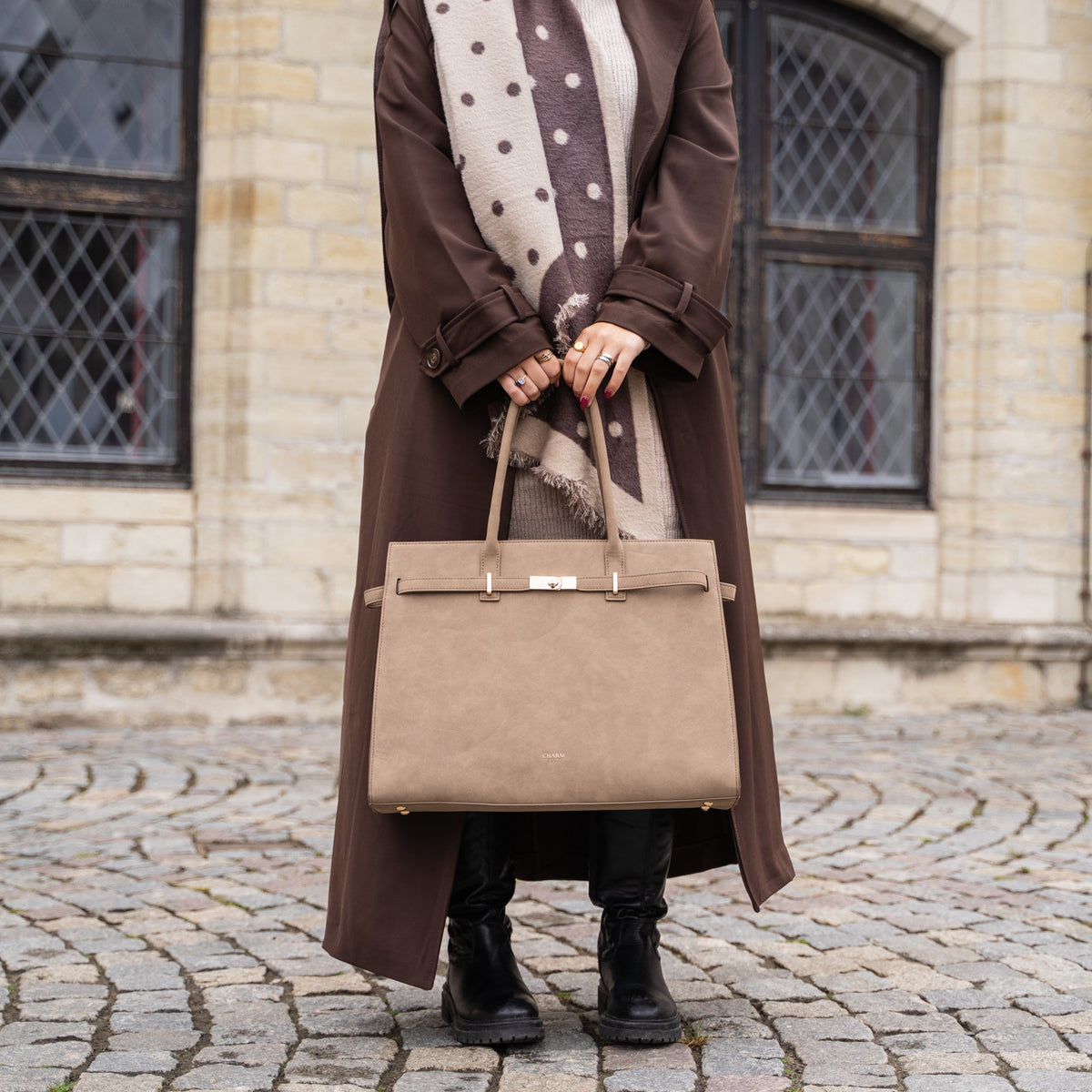 The Hamptons Village – Laptoptasche 15.6” Schwarz
