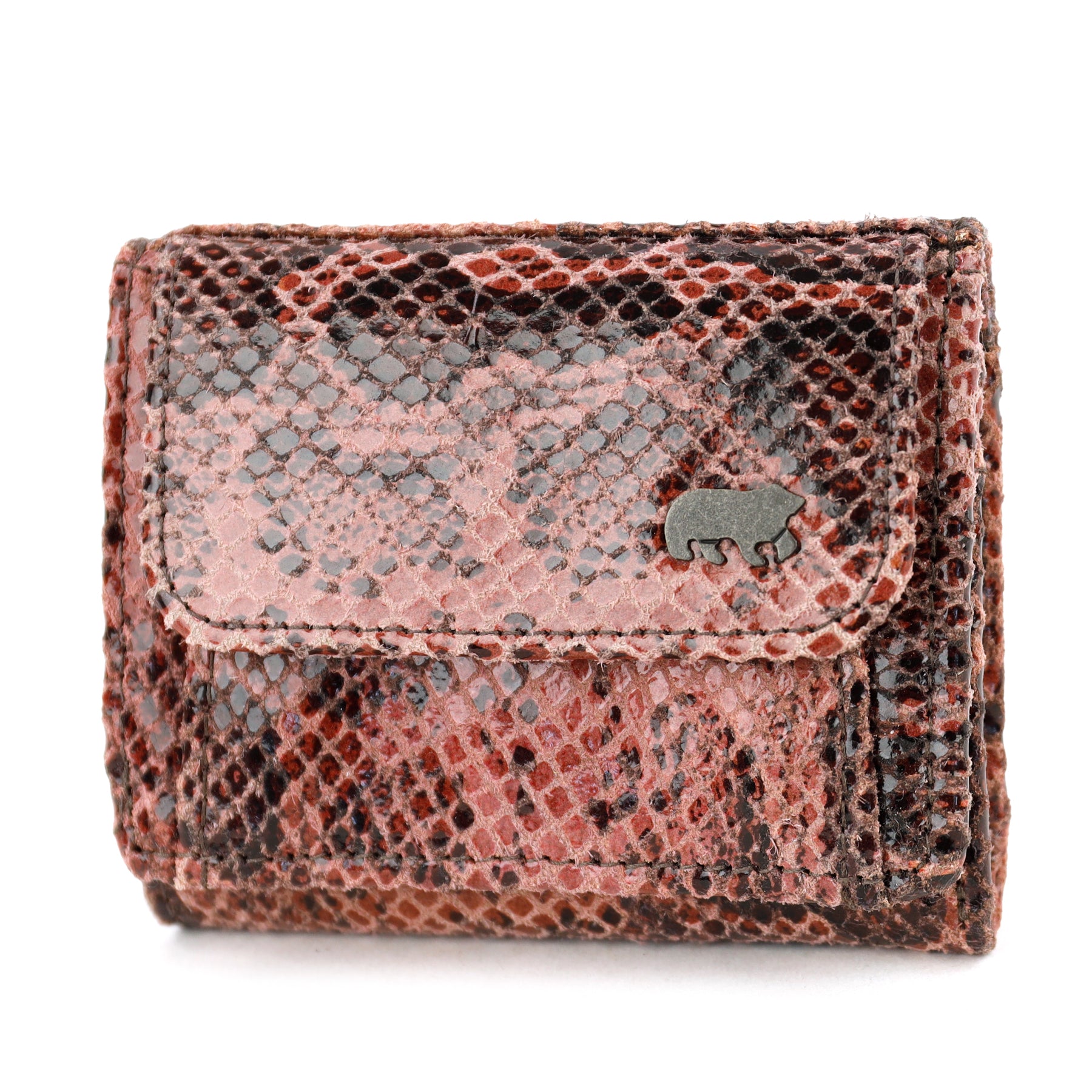 Geldbörse 'Nana' Snake Pink