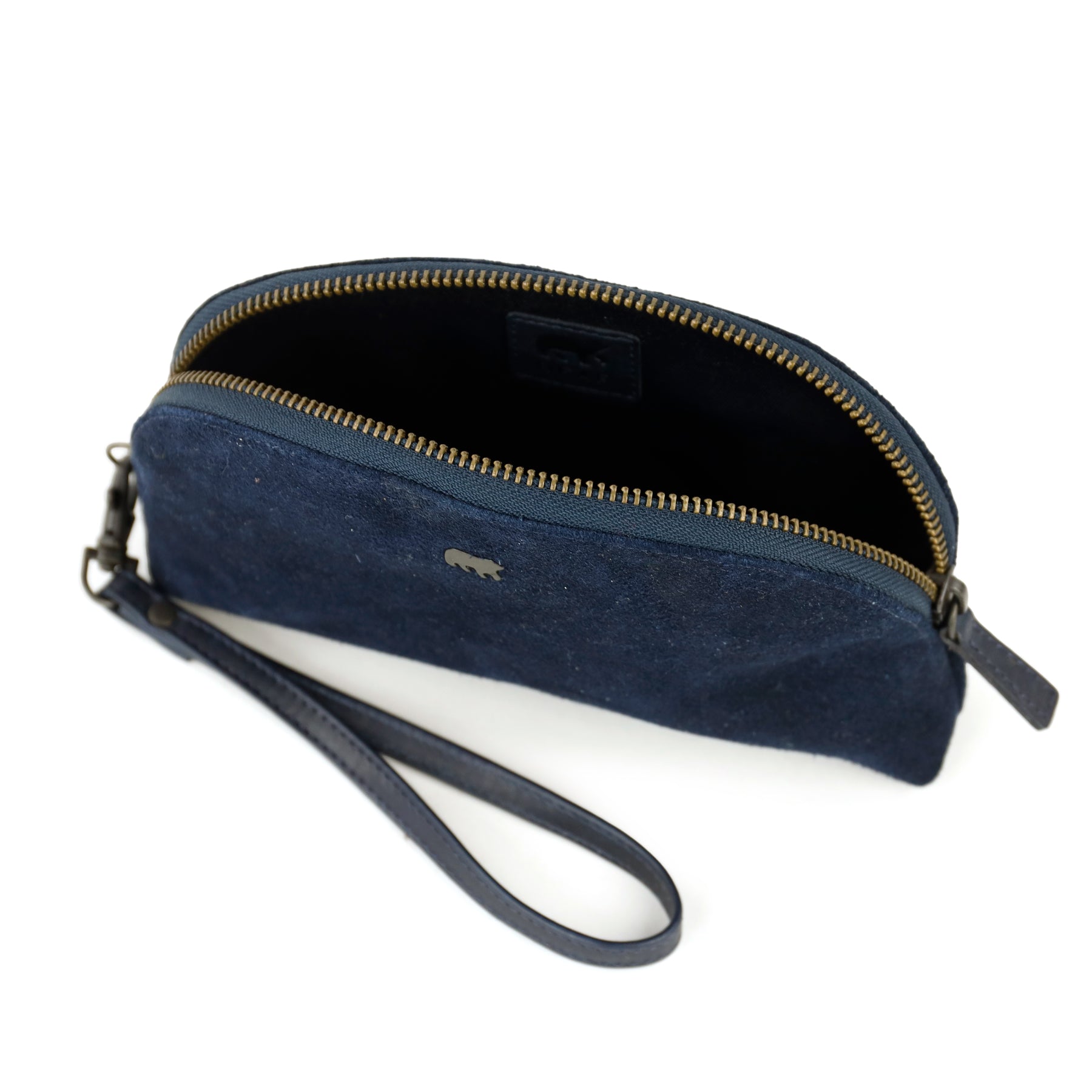 Velours Etui/Kosmetiktasche 'Jessie' Navy