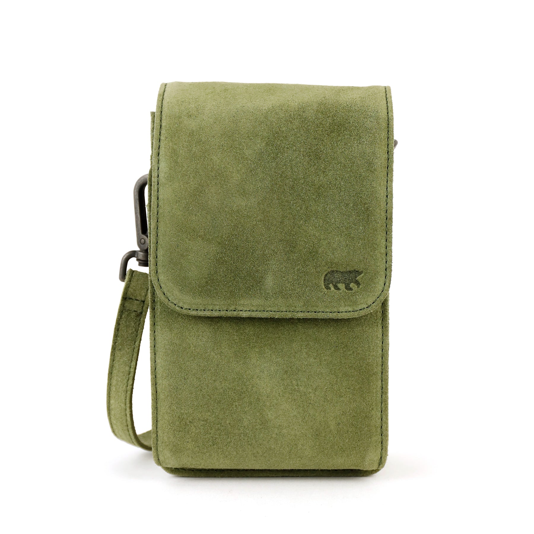 Velours Umhängetasche 'Robbie' 2.0 Grün