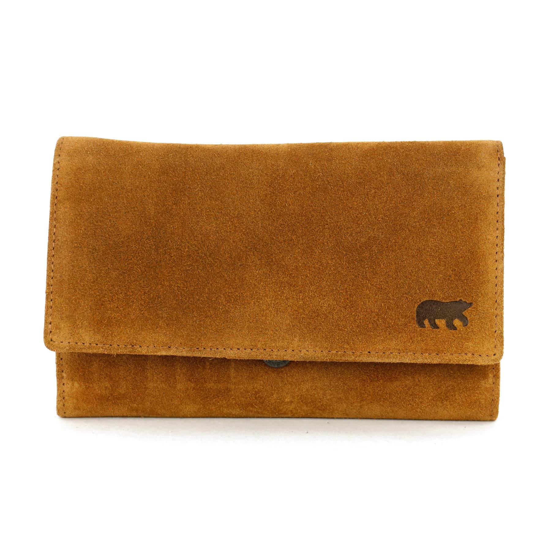 Schweden RFID Überschlagbörse 'Sweety' XL cognac