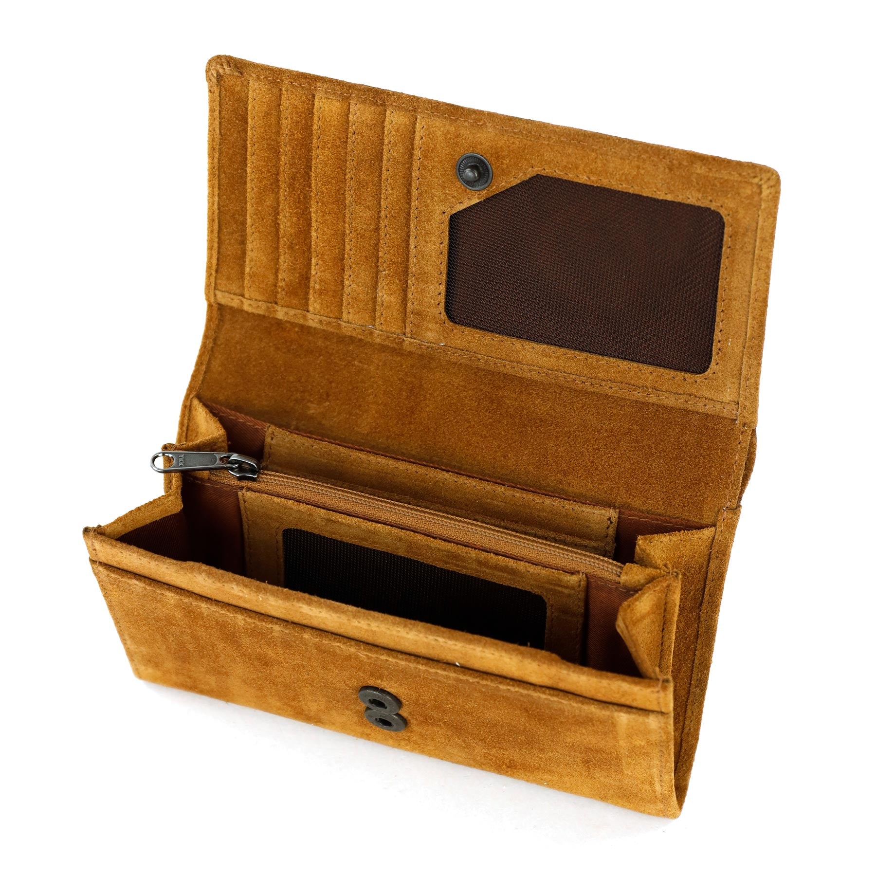 Schweden RFID Überschlagbörse 'Sweety' XL cognac