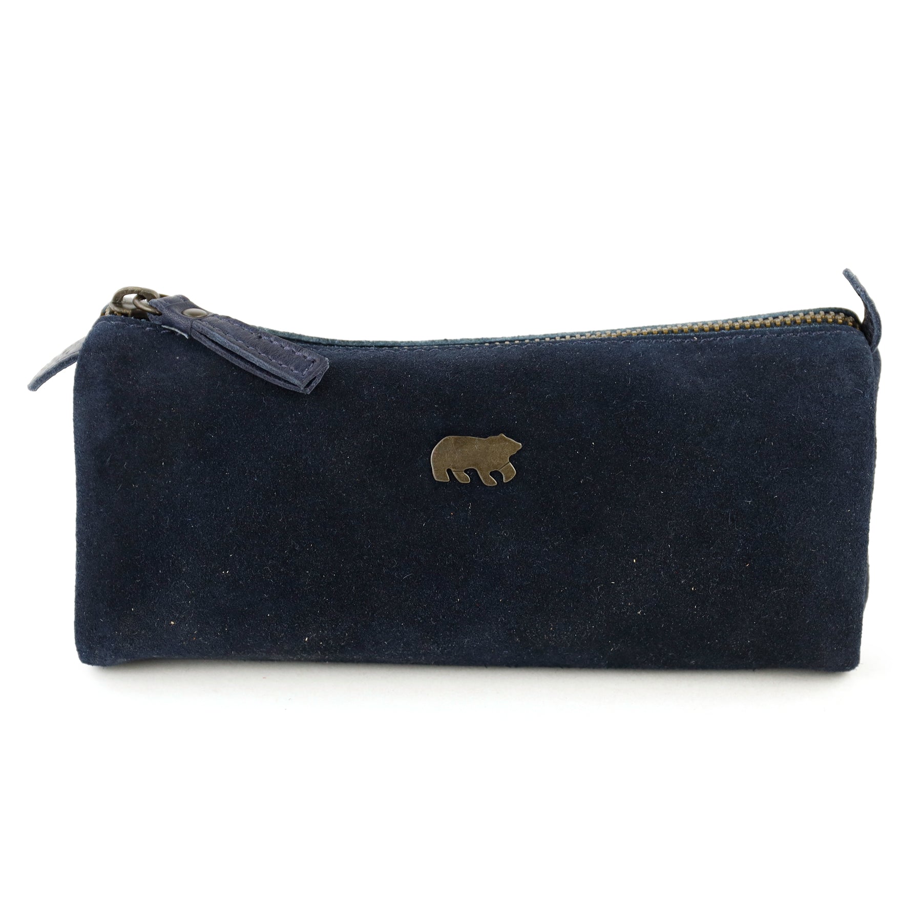 Velours Federmäppchen 'Tito' XL Navy
