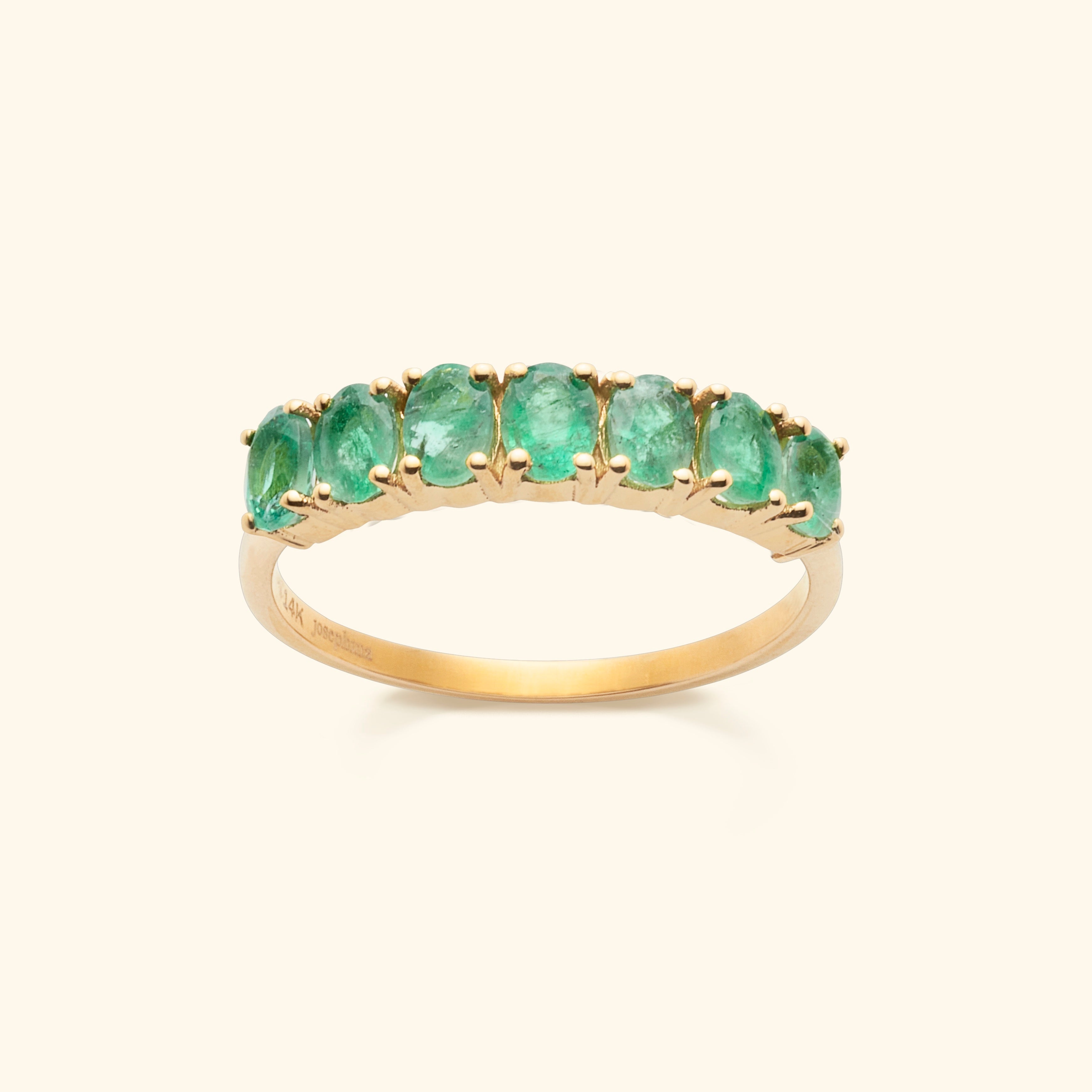 Selly Smaragdring | 14 Karat Gold