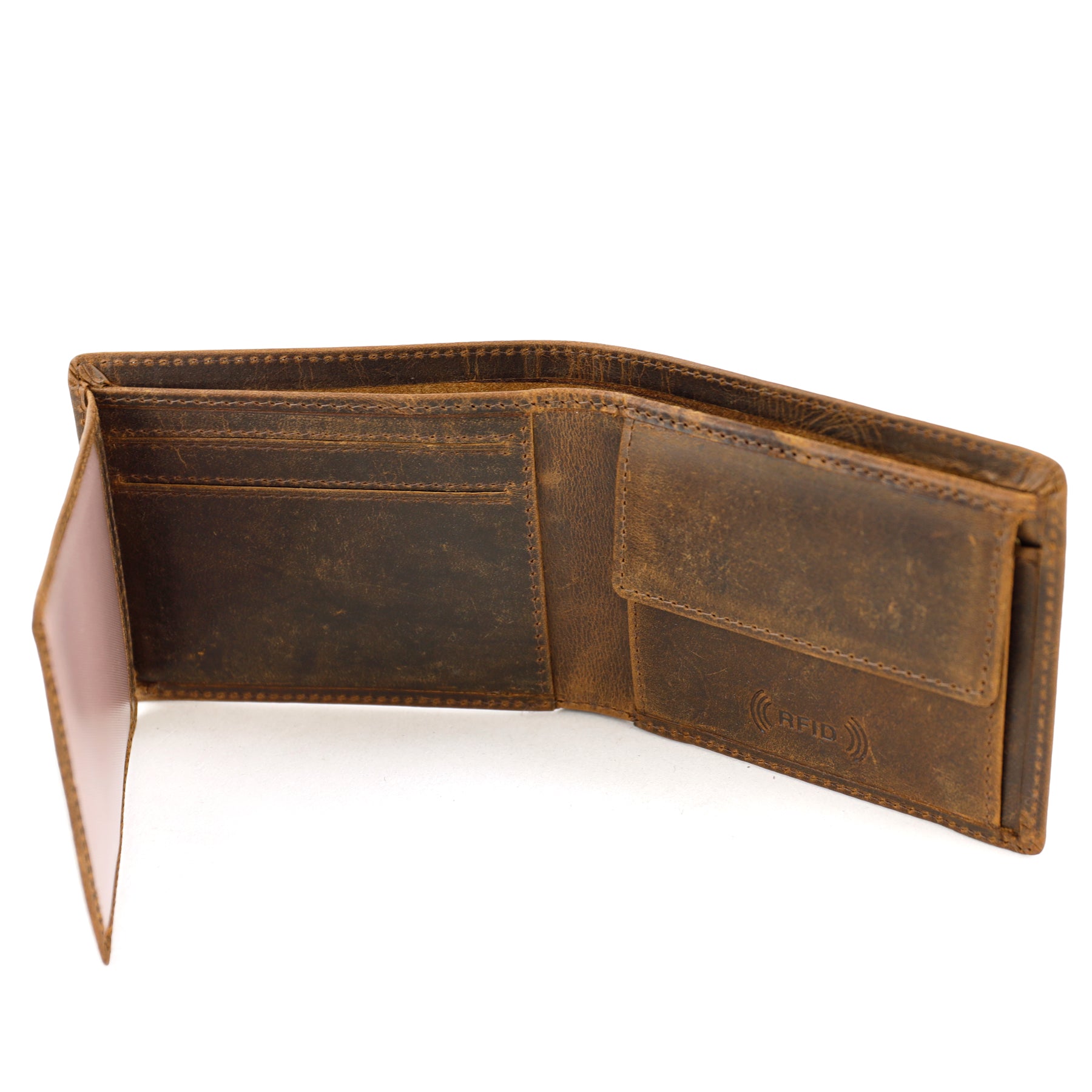 Billfold 'Lucas' Vintage Braun