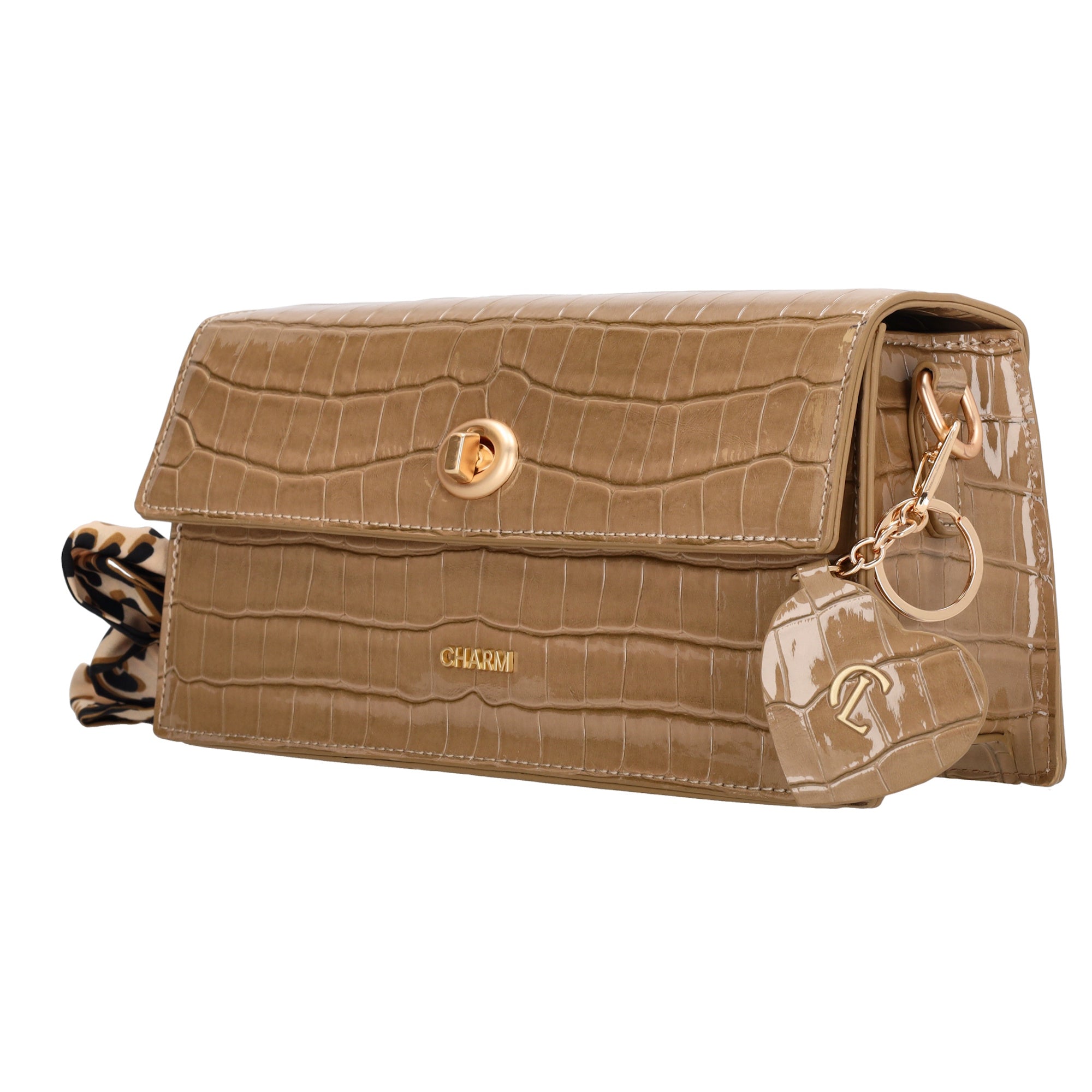 Knightsbridge Schoudertas taupe