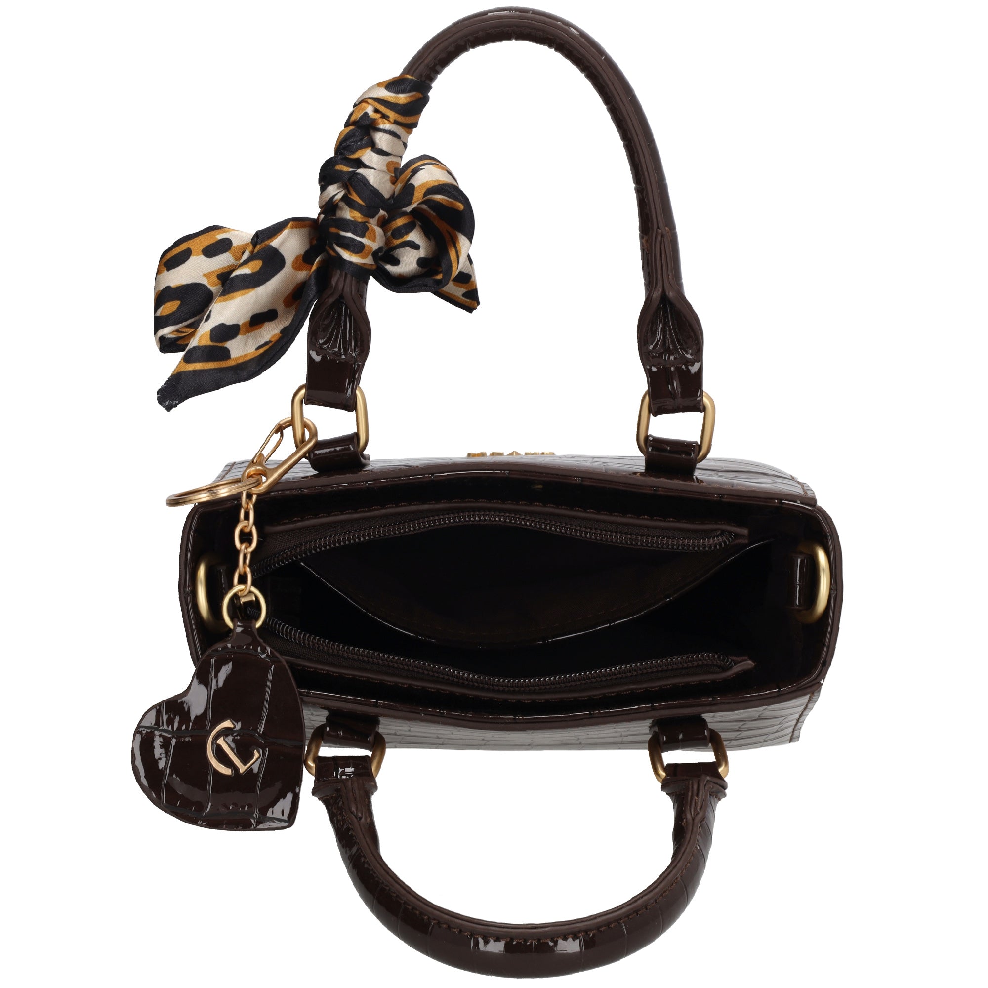 Knightsbridge Handtasche Dunkelbraun