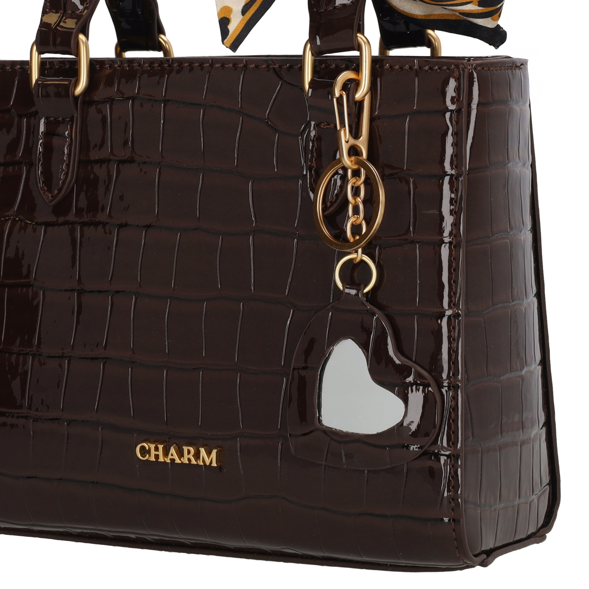 Knightsbridge Handtasche Dunkelbraun