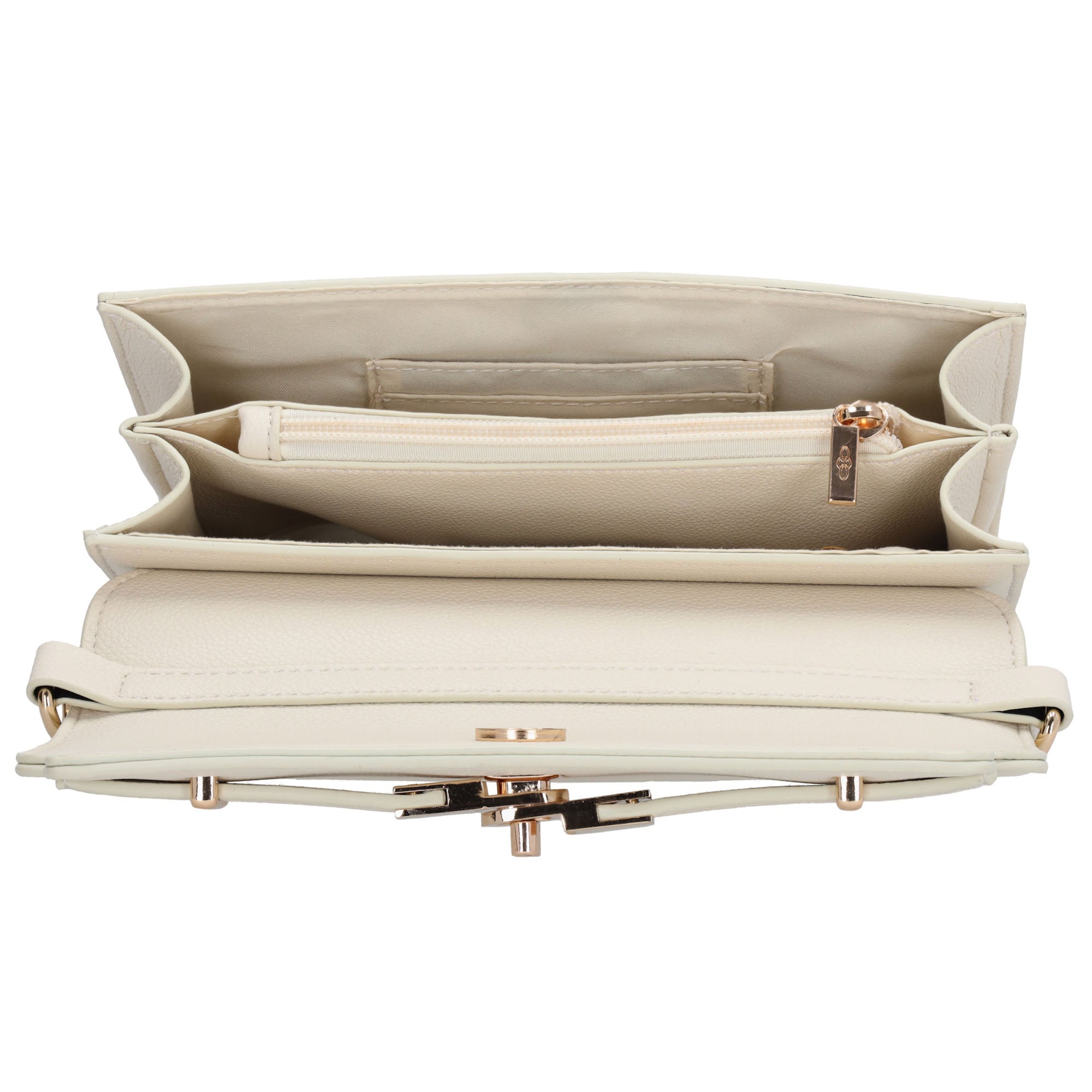 The Hamptons Schoudertas crème