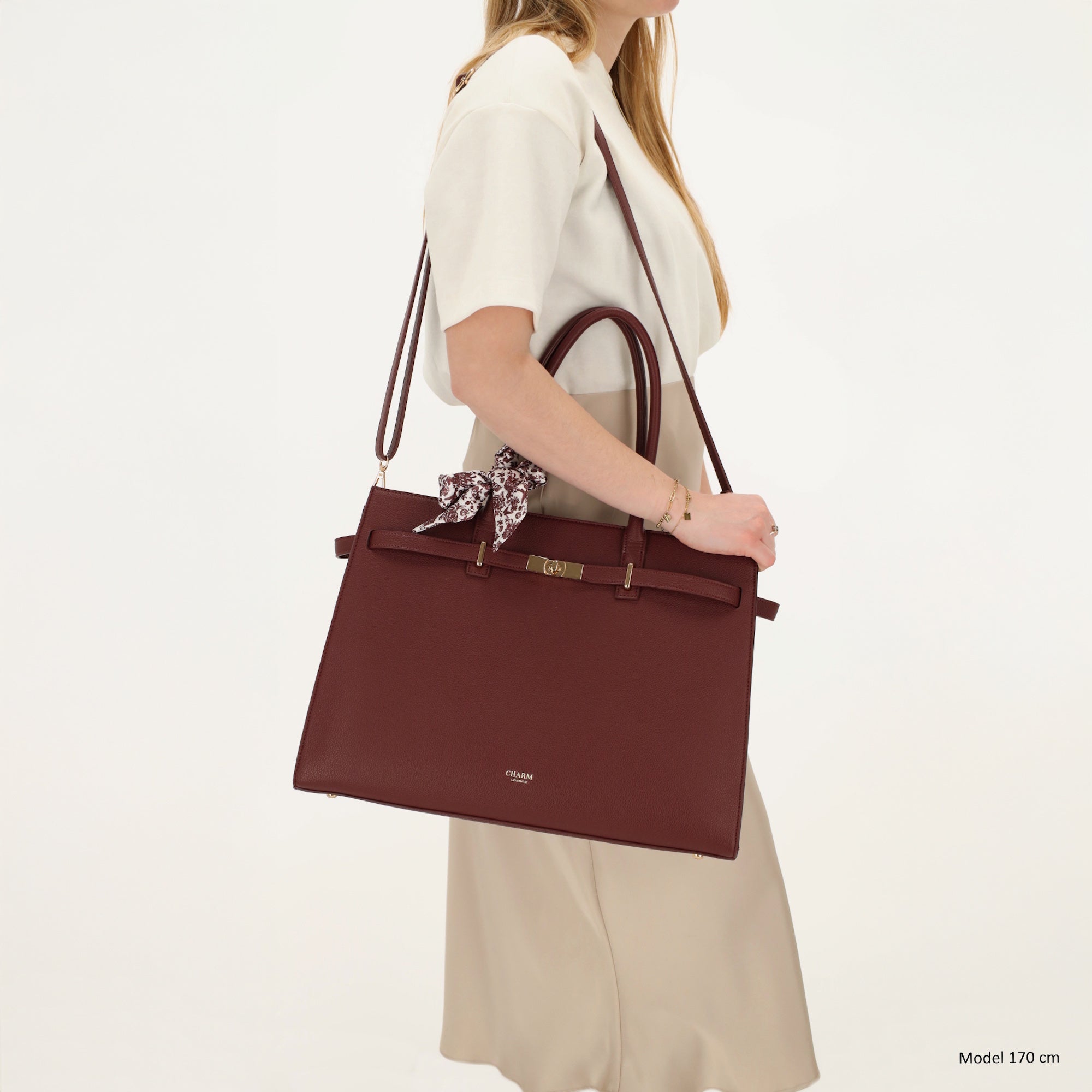 The Hamptons - Laptoptasche 15.6” Bordeaux