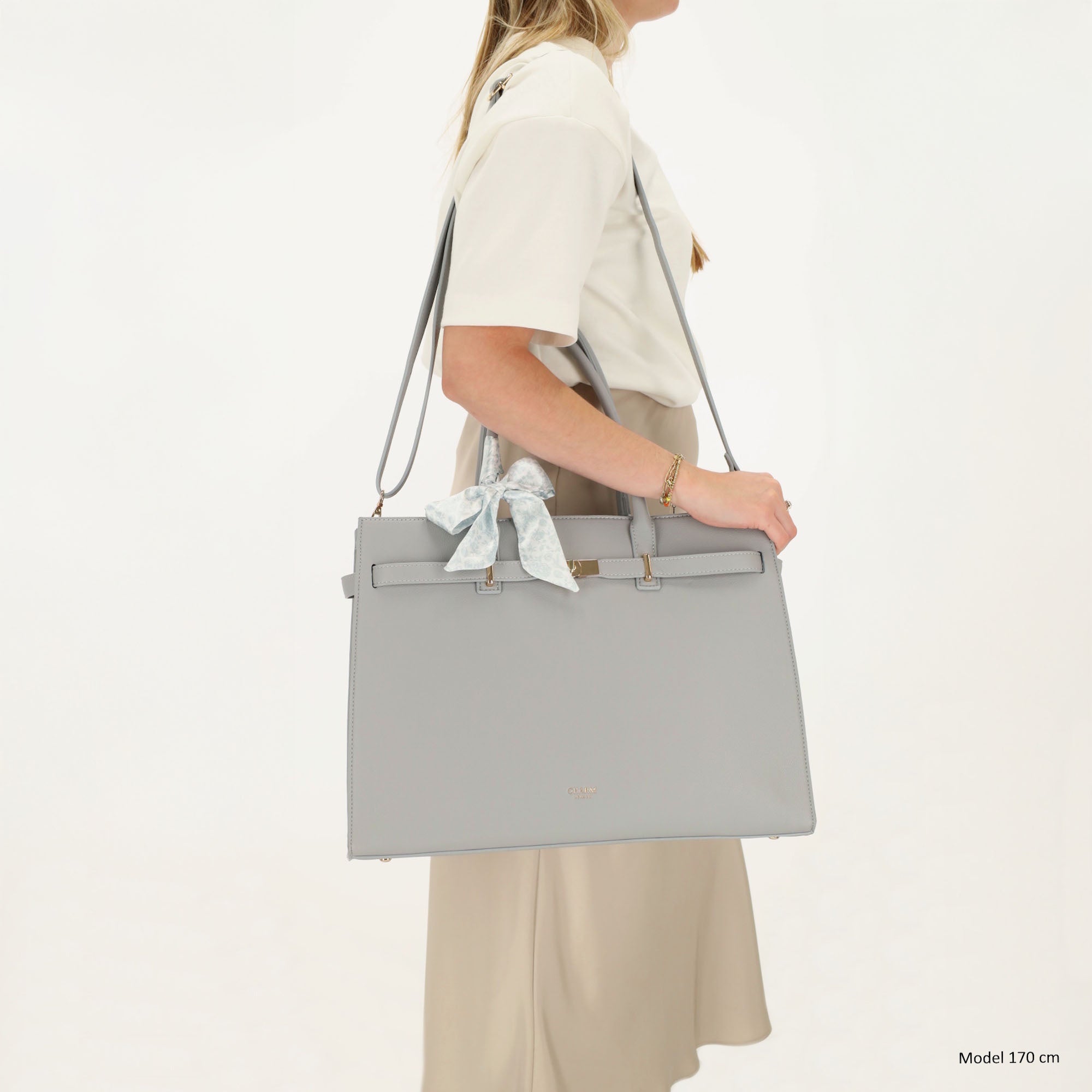The Hamptons Laptoptasche 15.6 Zoll Hellblau