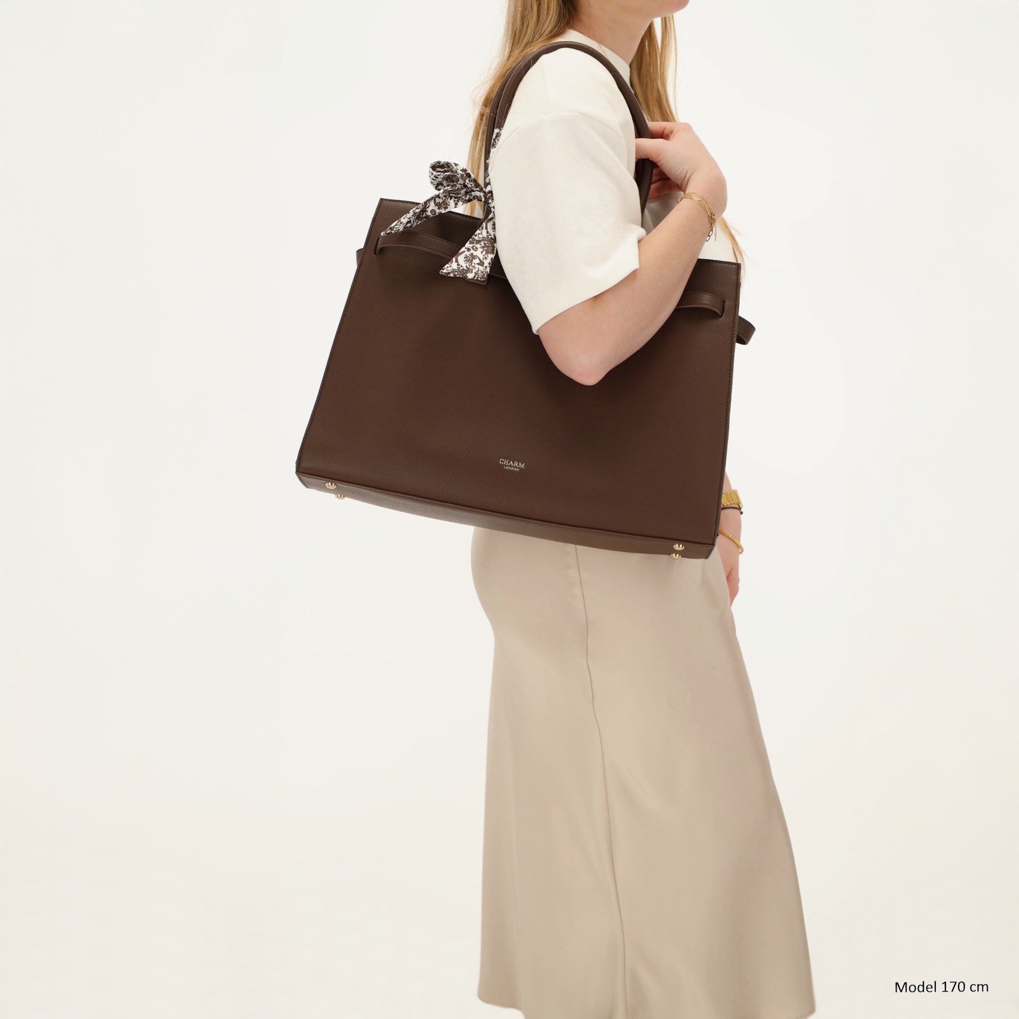 The Hamptons - Laptoptasche 15.6” Dunkelbraun