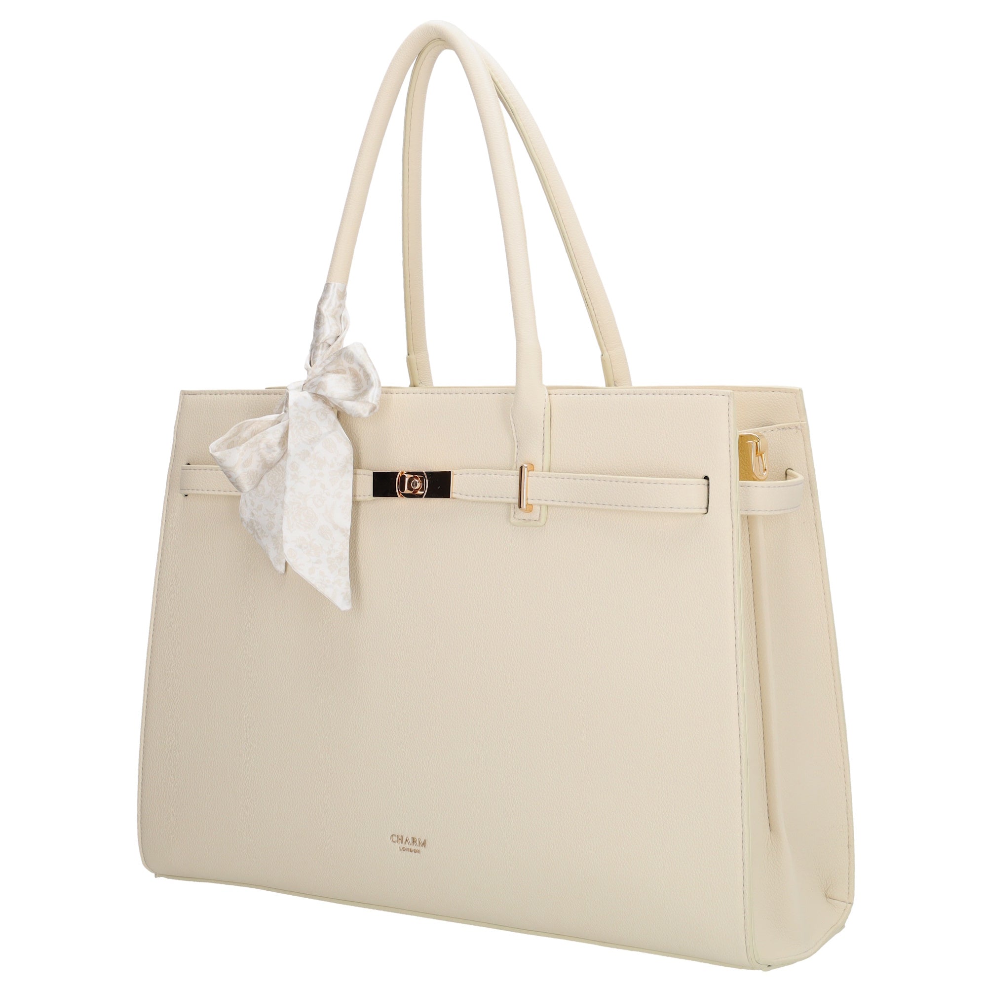 The Hamptons Laptoptasche 15.6 Zoll Creme