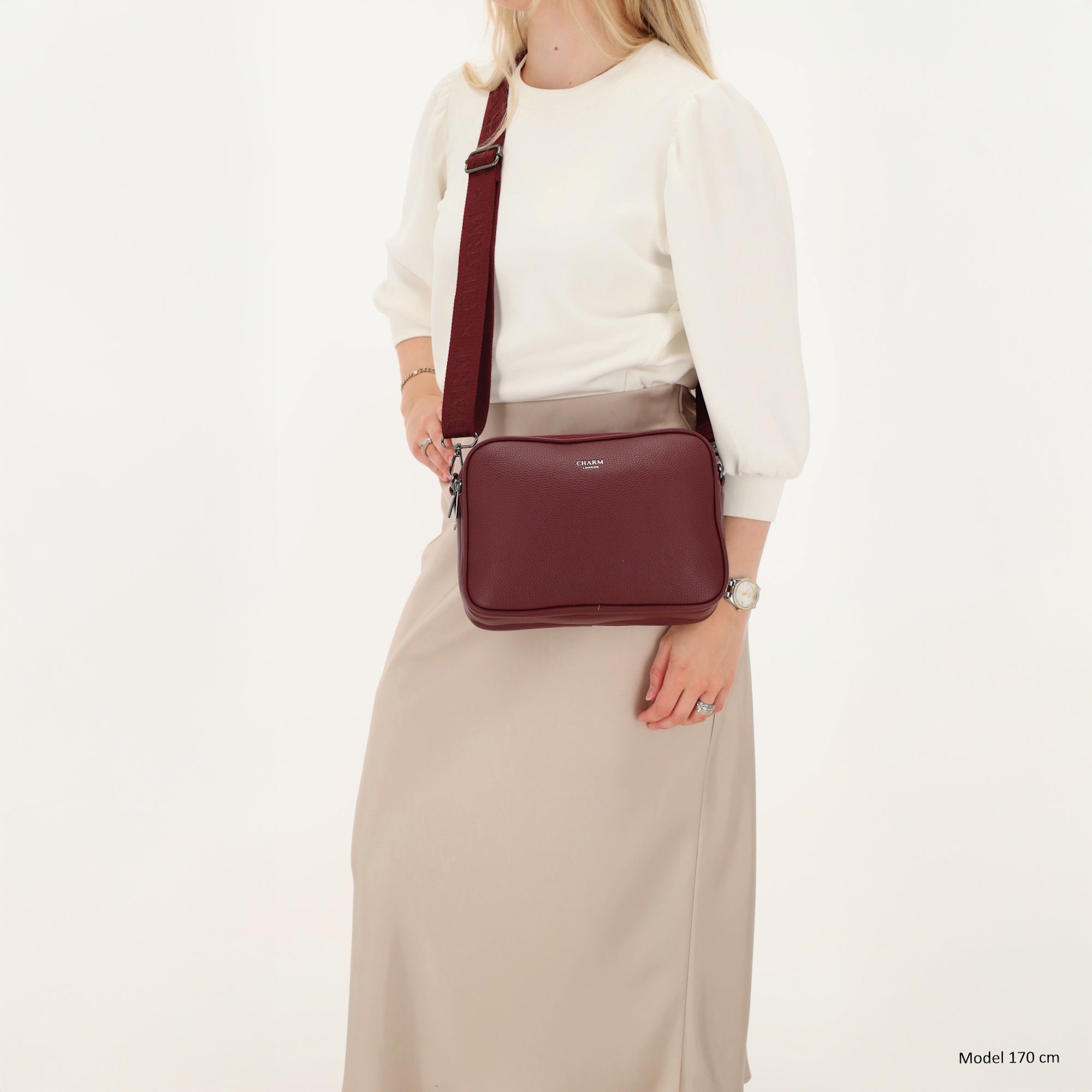 Mulberry street- crossbodytas bordeaux
