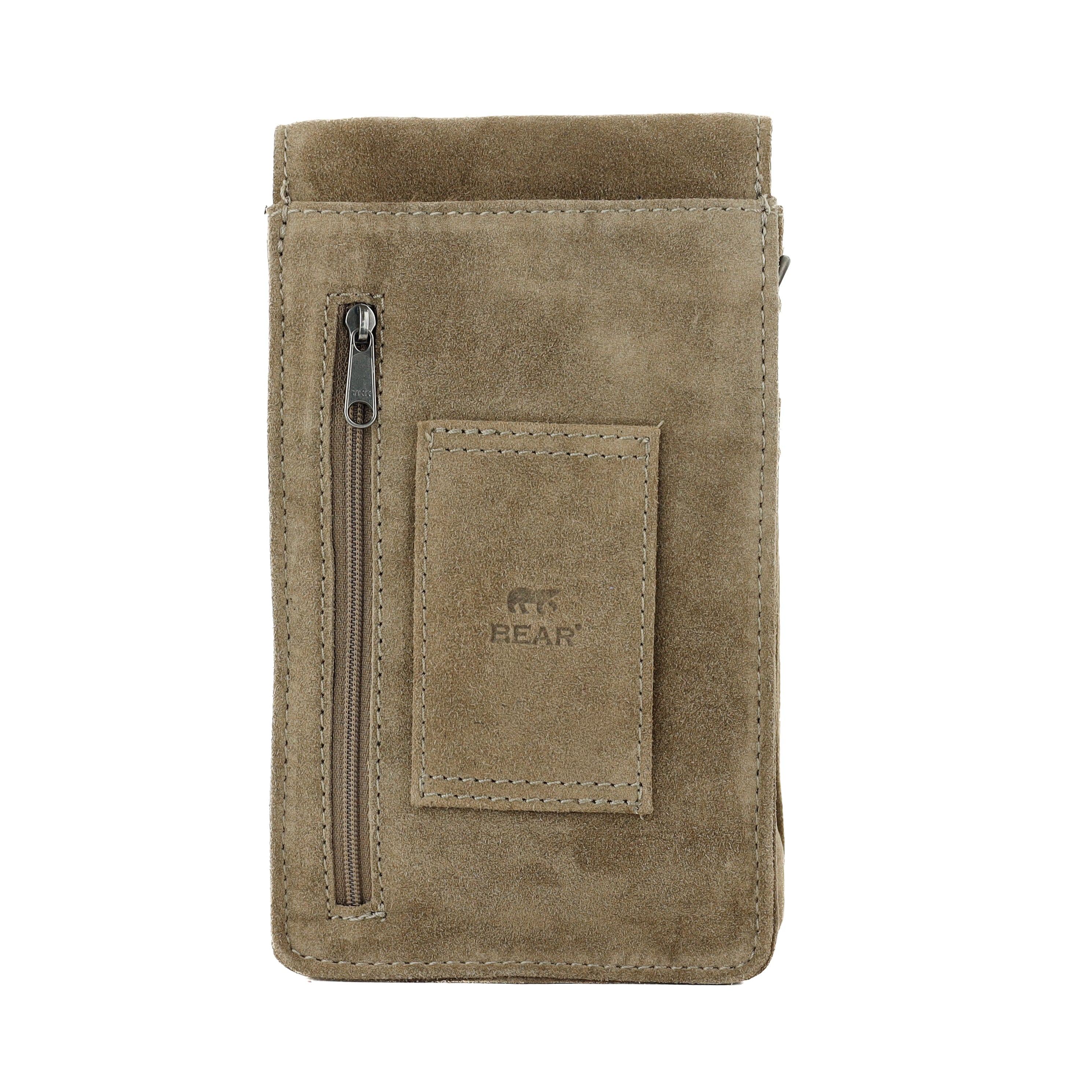 Velours Umhängetasche 'Robbie' 2.0 Taupe