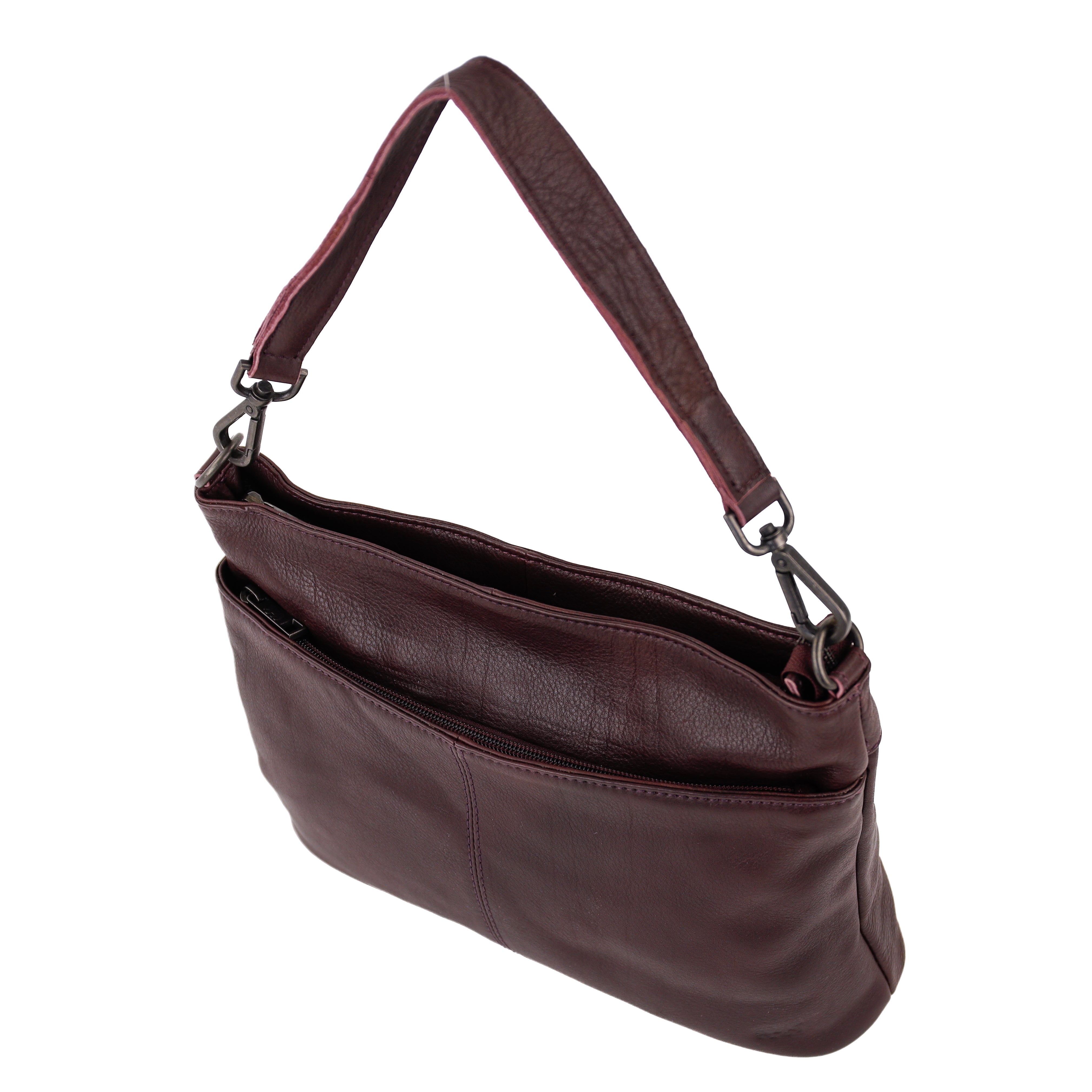 Hand-/Umhängetasche 'Angelica' cognac - CP 1536