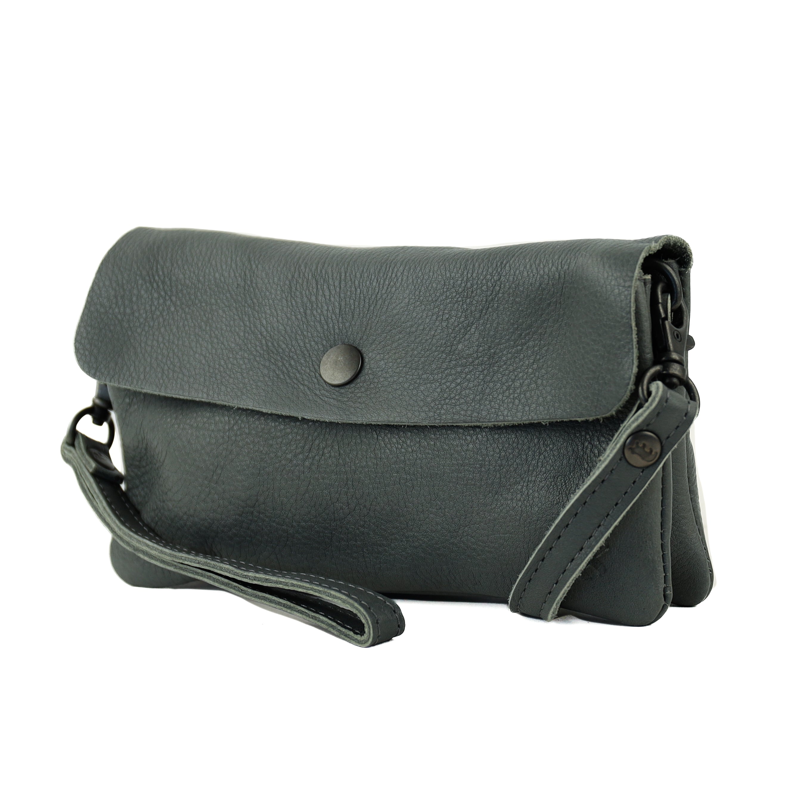 Clutch/Mini-Umhängetasche 'Lydia' charcoal
