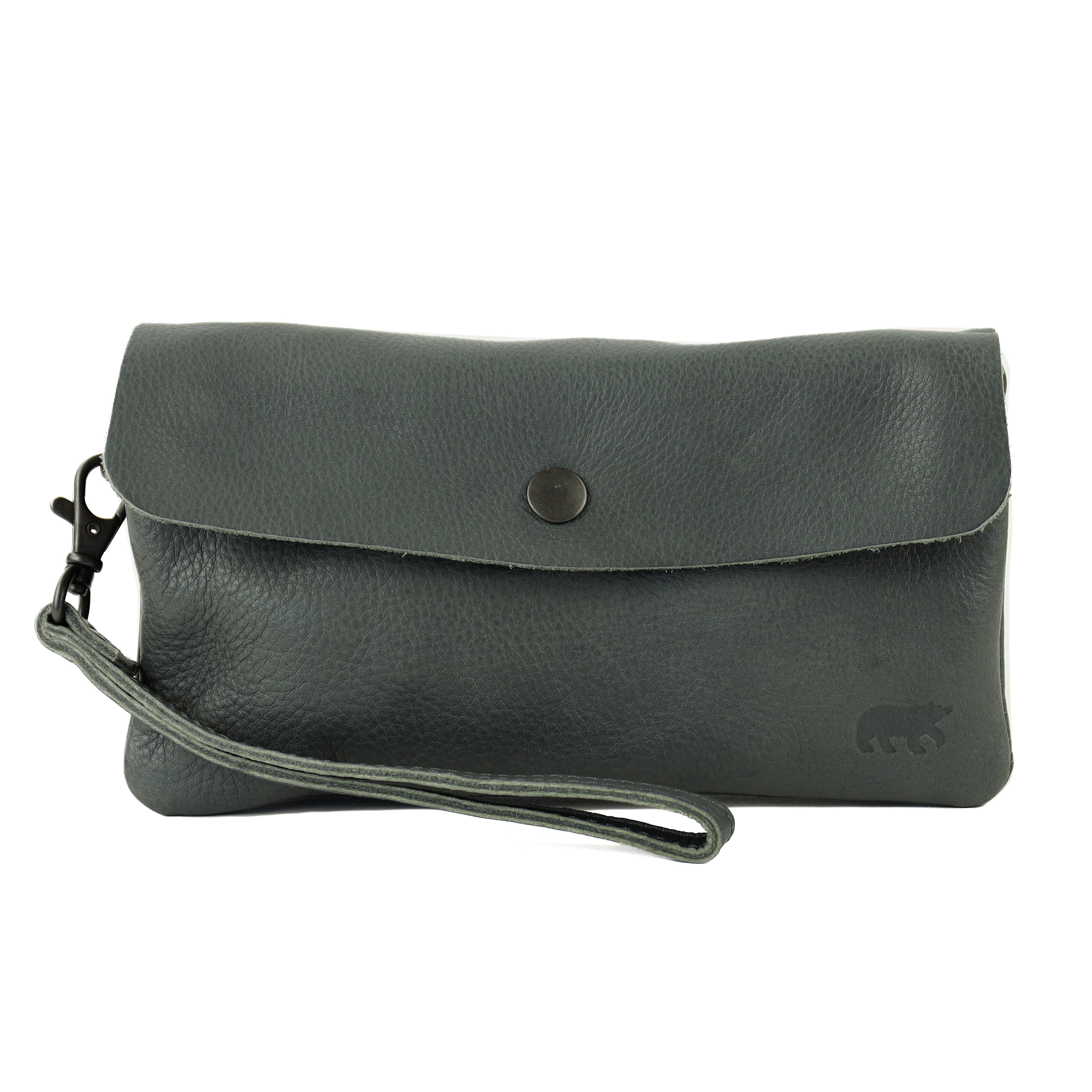 Clutch/Mini-Umhängetasche 'Lydia' charcoal