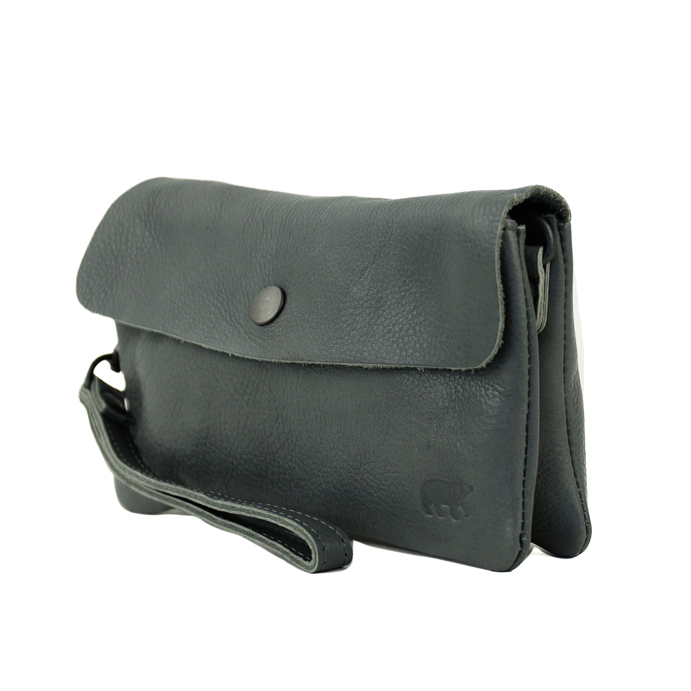 Clutch/Mini-Umhängetasche 'Lydia' charcoal