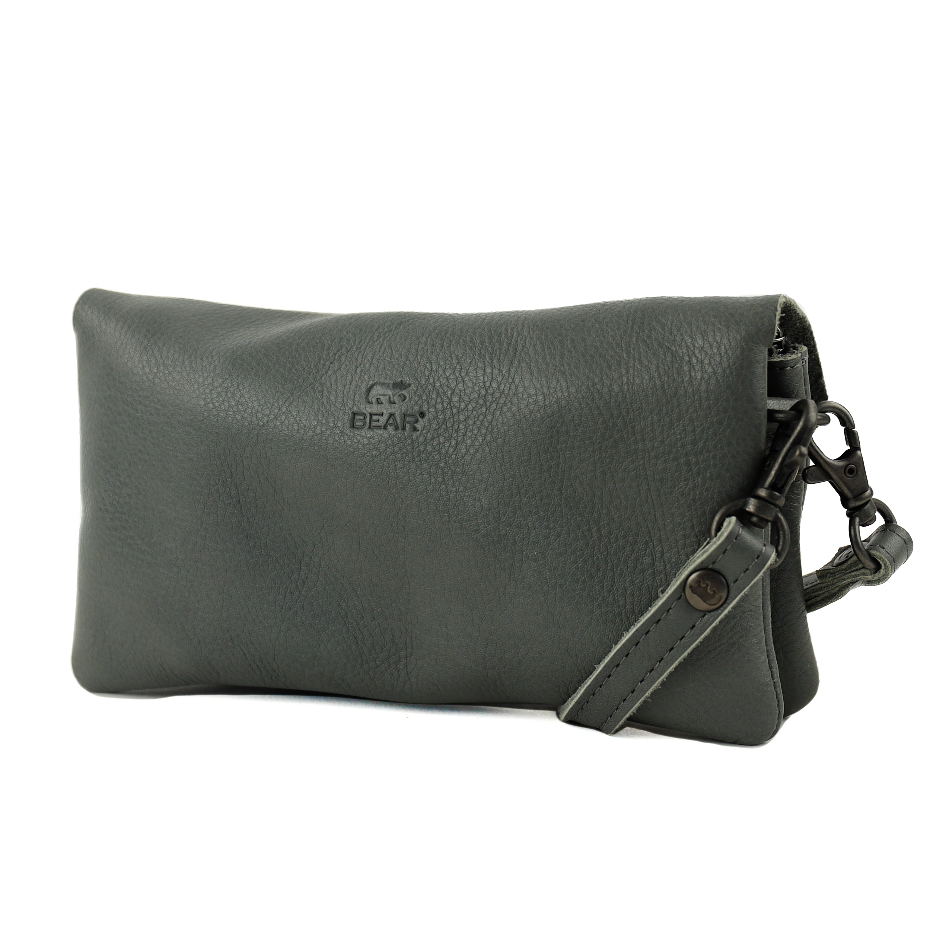 Clutch/Mini-Umhängetasche 'Lydia' charcoal