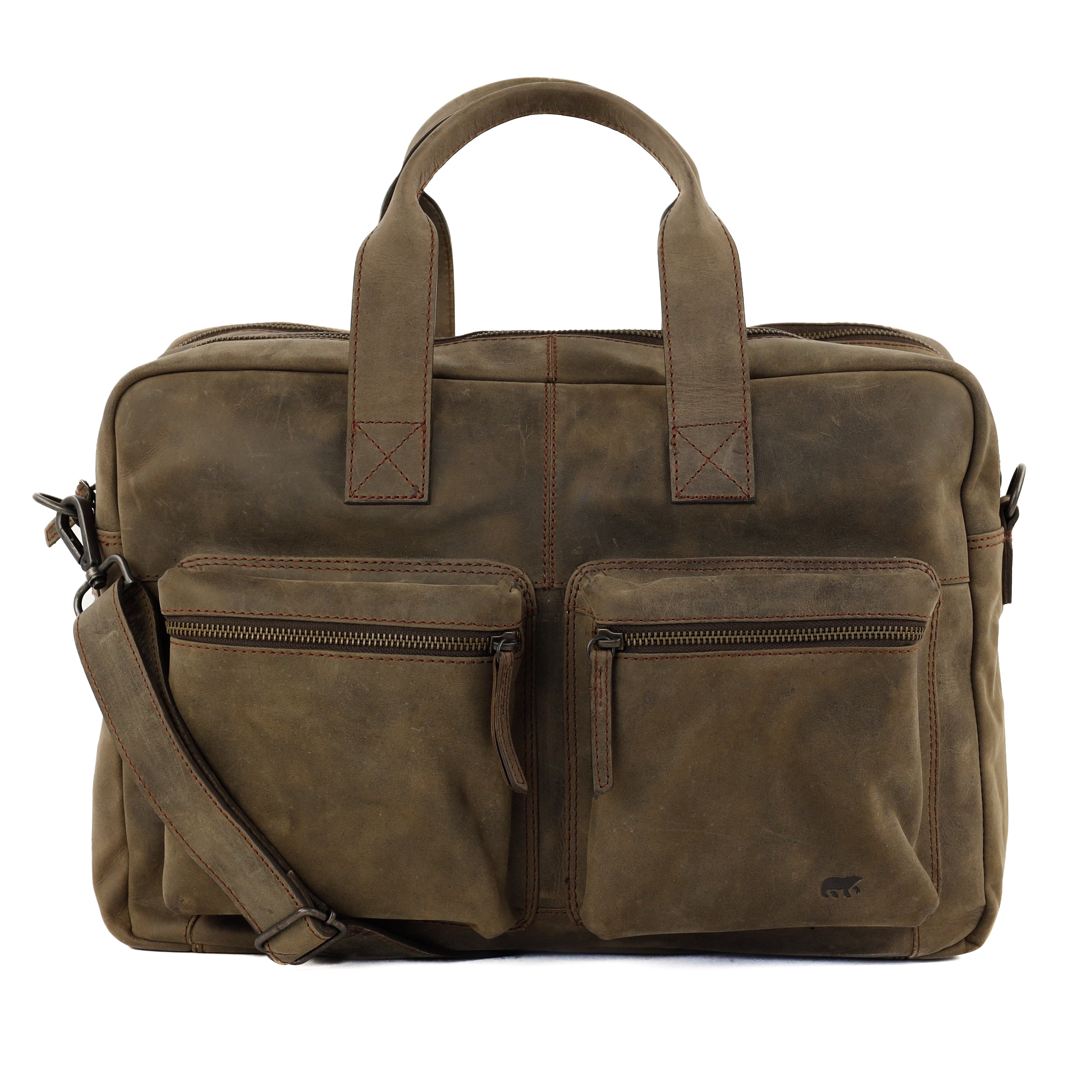Weekender/Laptoptasche 15.6" 'Lou' Braun