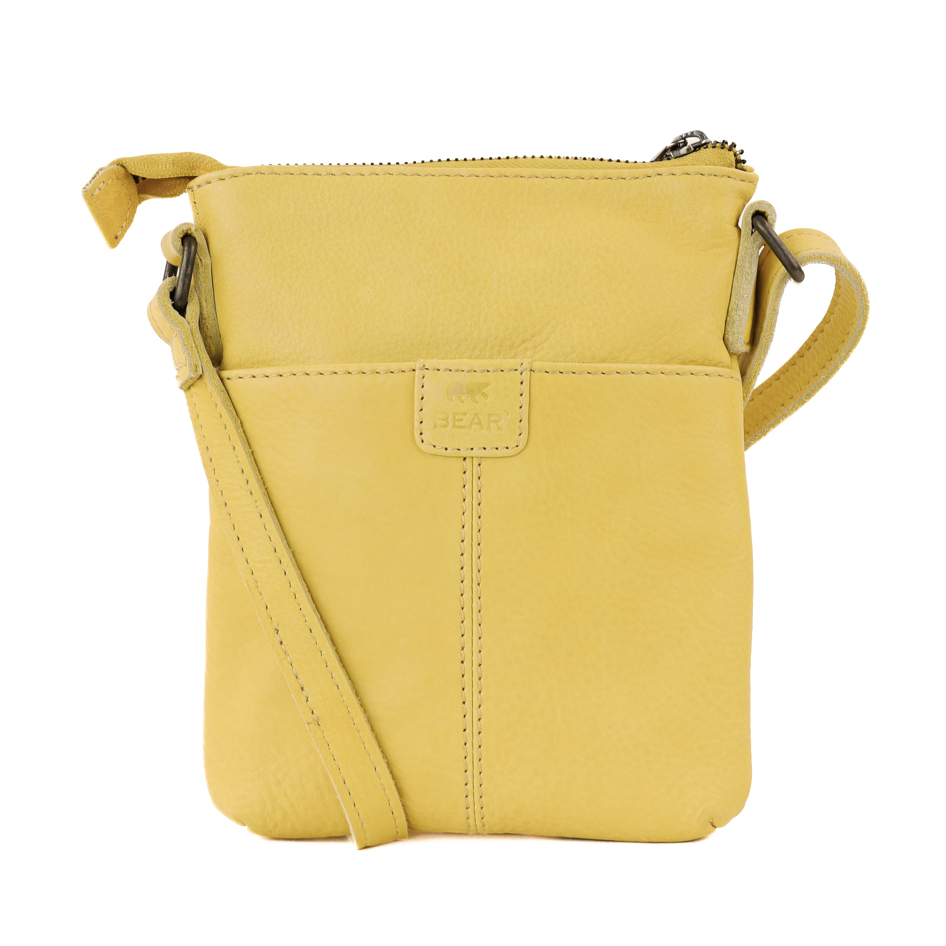Schoudertasje 'Davide' butter yellow