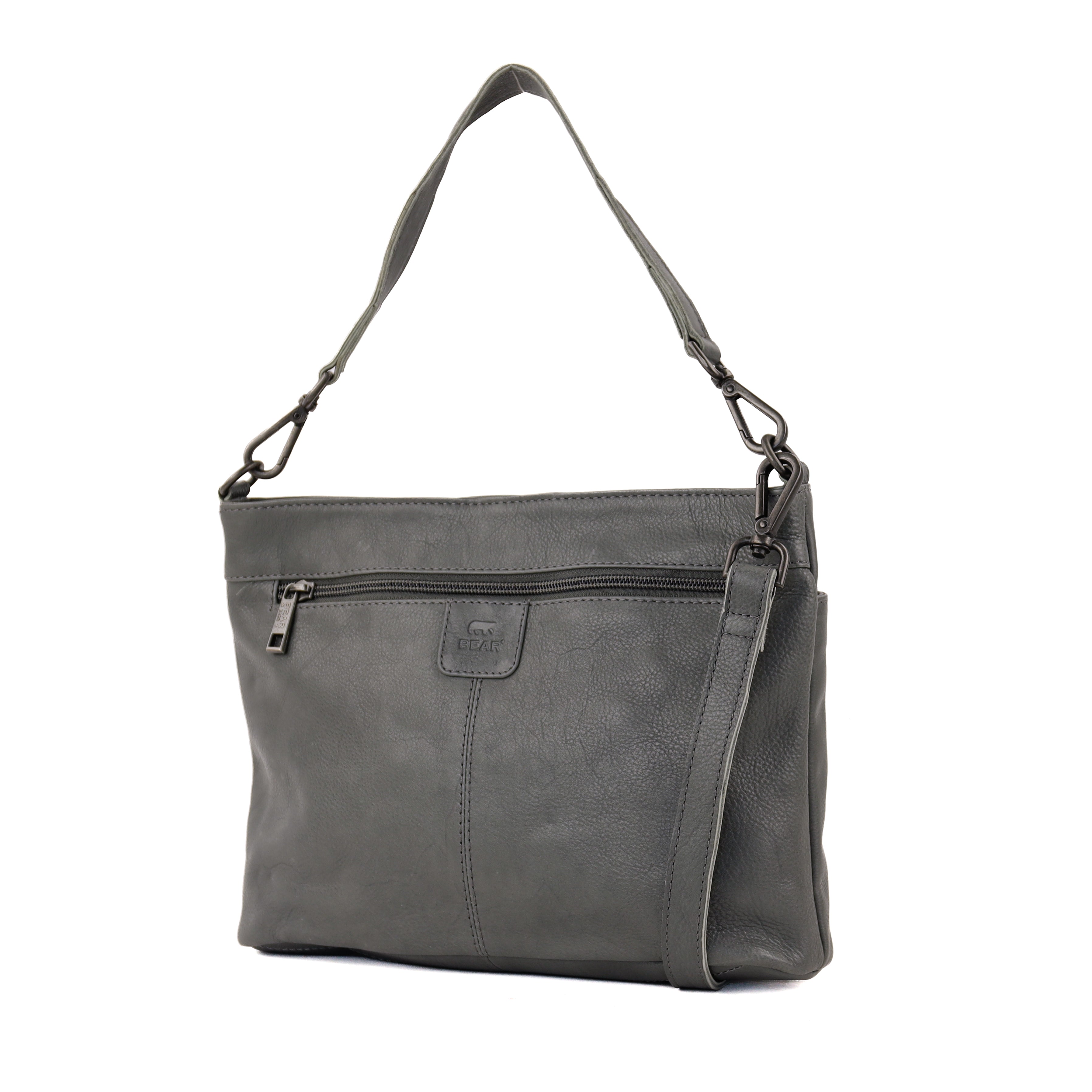 Hand-/Umhängetasche 'Angelica' cognac - CP 1536