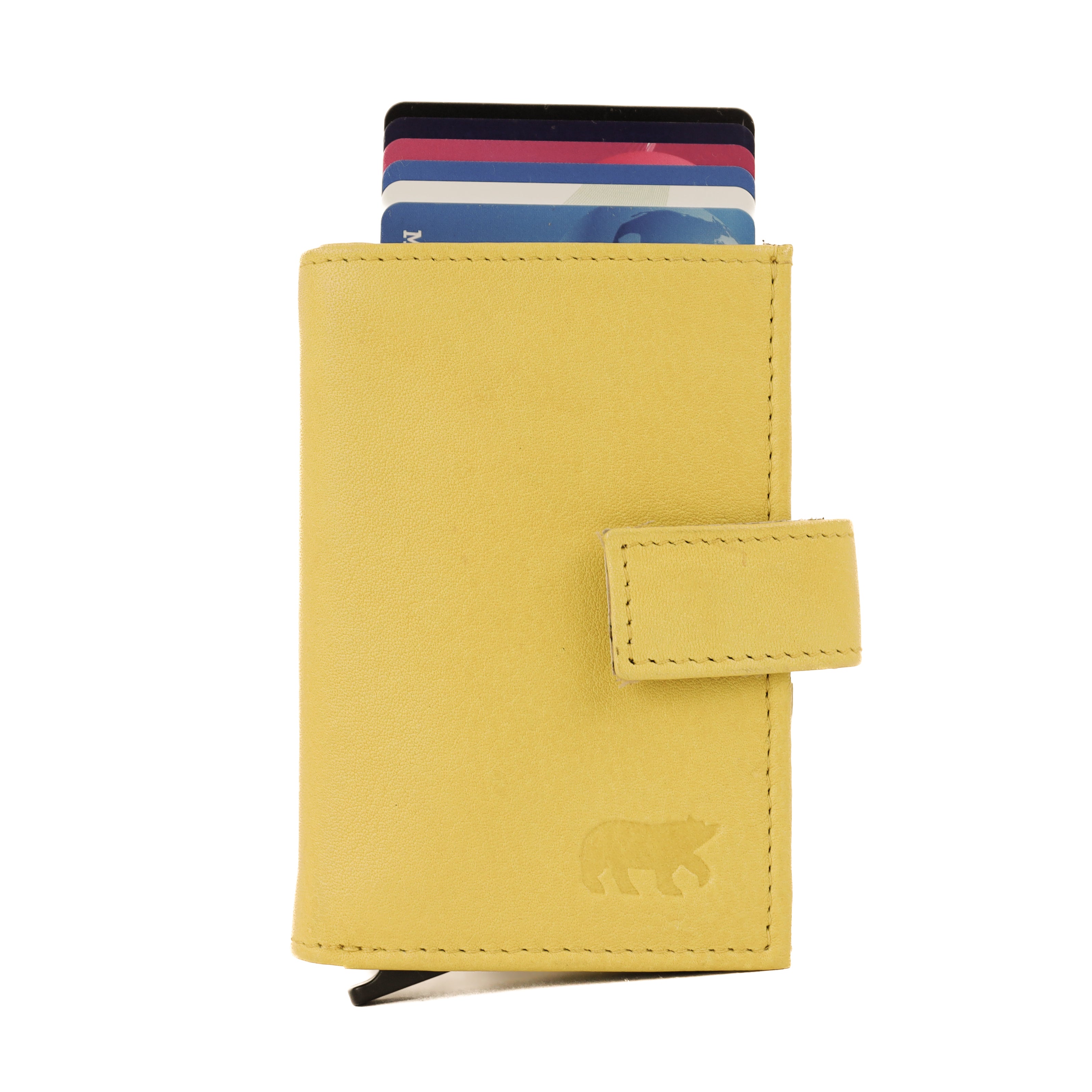 RFID Pasjeshouder 'Elsie' butter yellow
