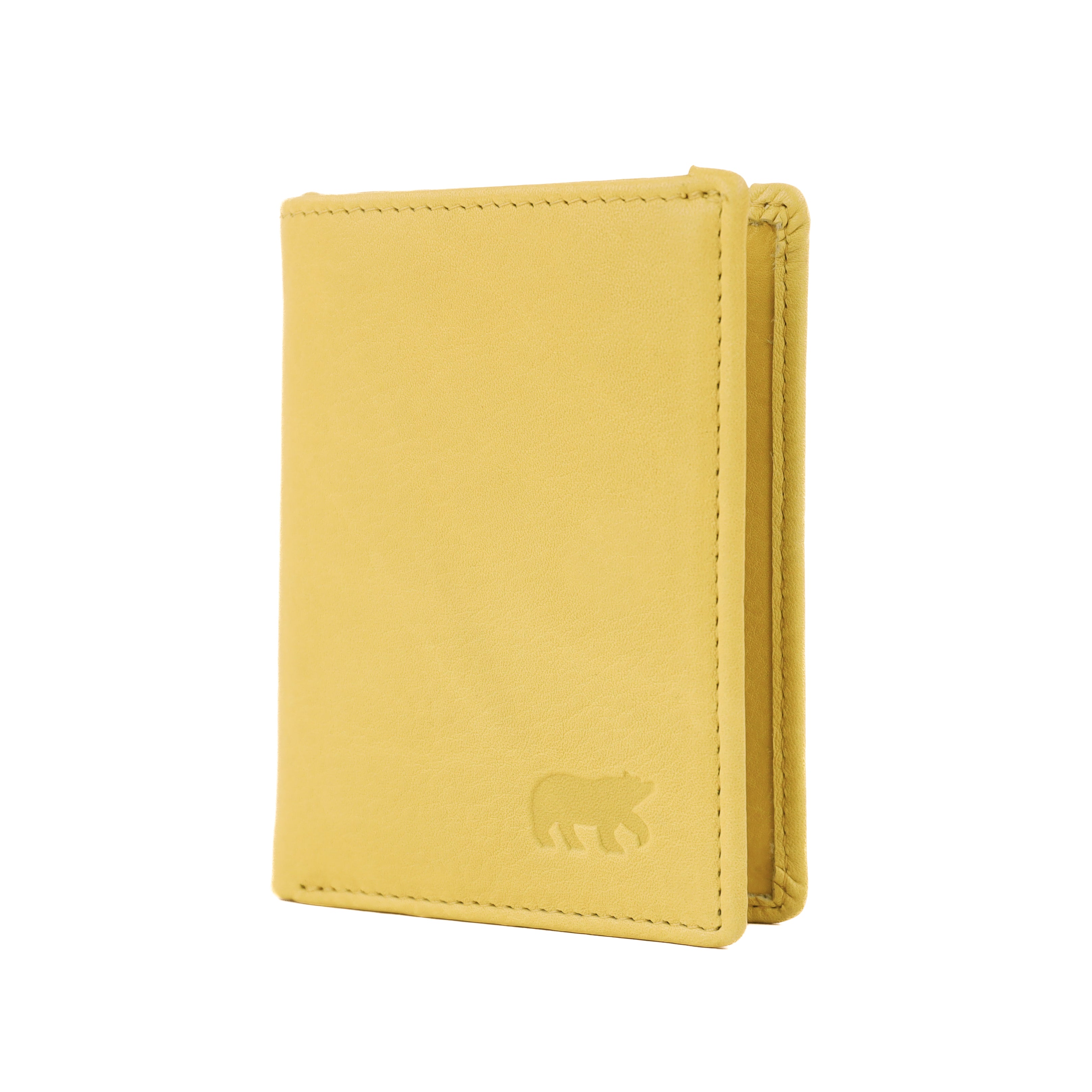 RFID Pasjeshouder met briefgeldvak 'Cas' butter yellow