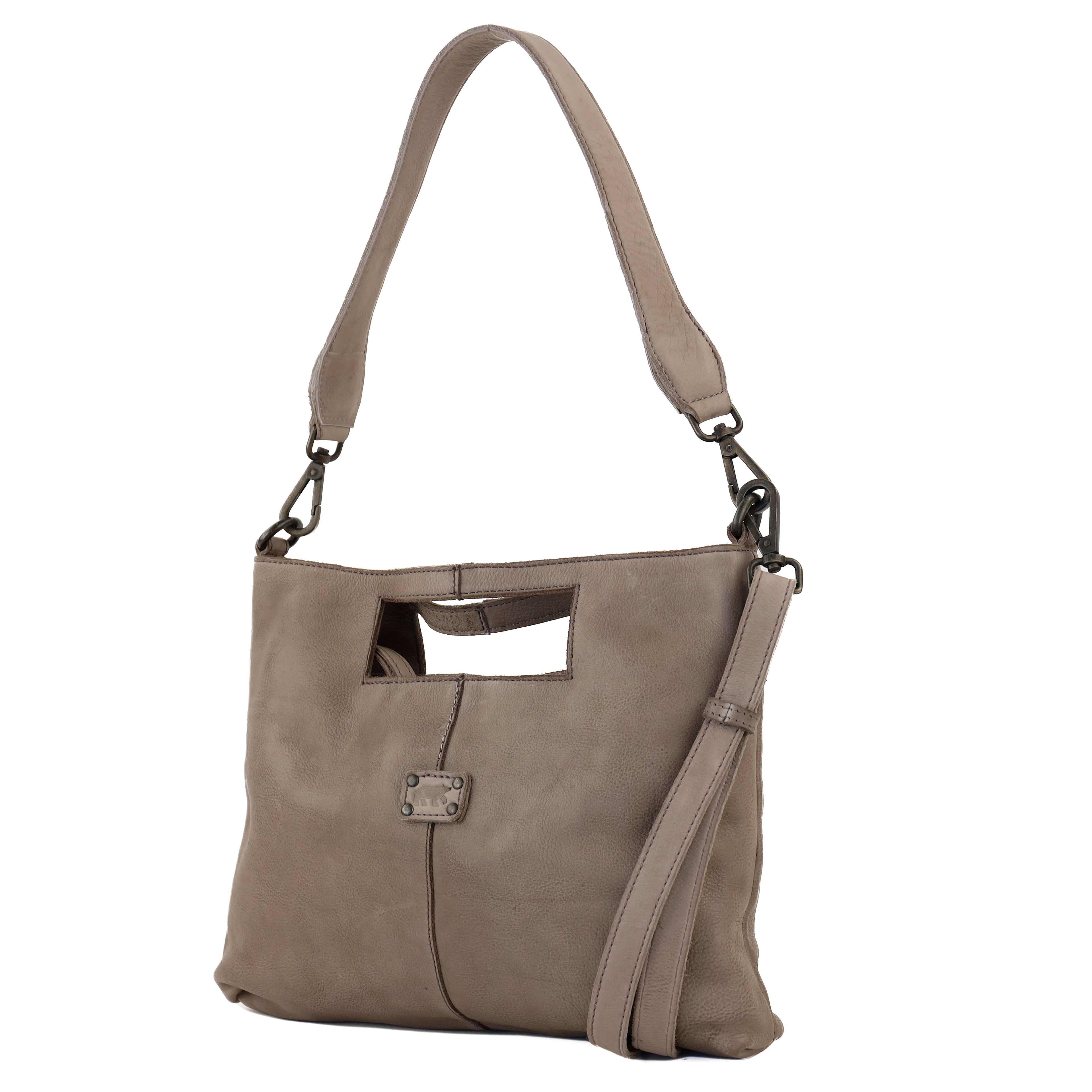 Clutch-/Umhängetasche 'Feline' Taupe